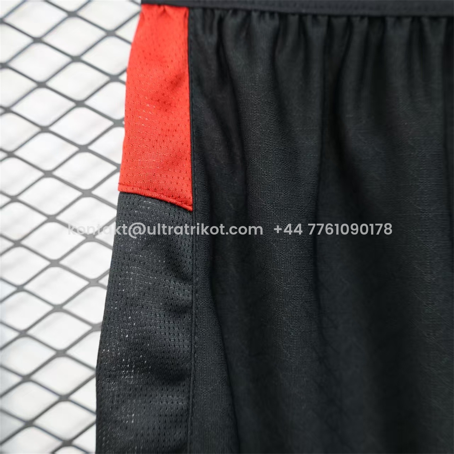 UltraTrikot-AC Milan 25-26 Home Black Shorts - Player Version