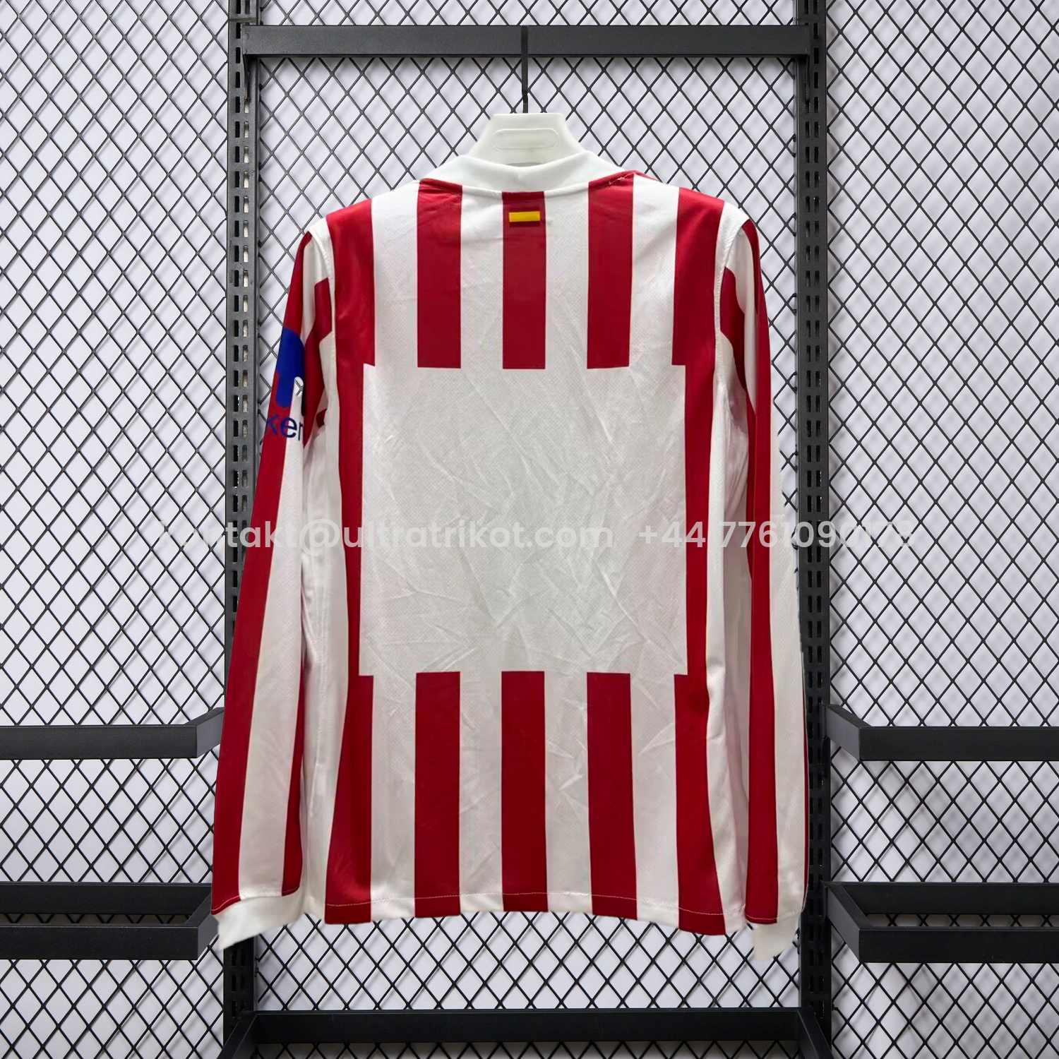 UltraTrikot-Atletico Madrid 25-26 Home Long Sleeves Jersey - Fans Version