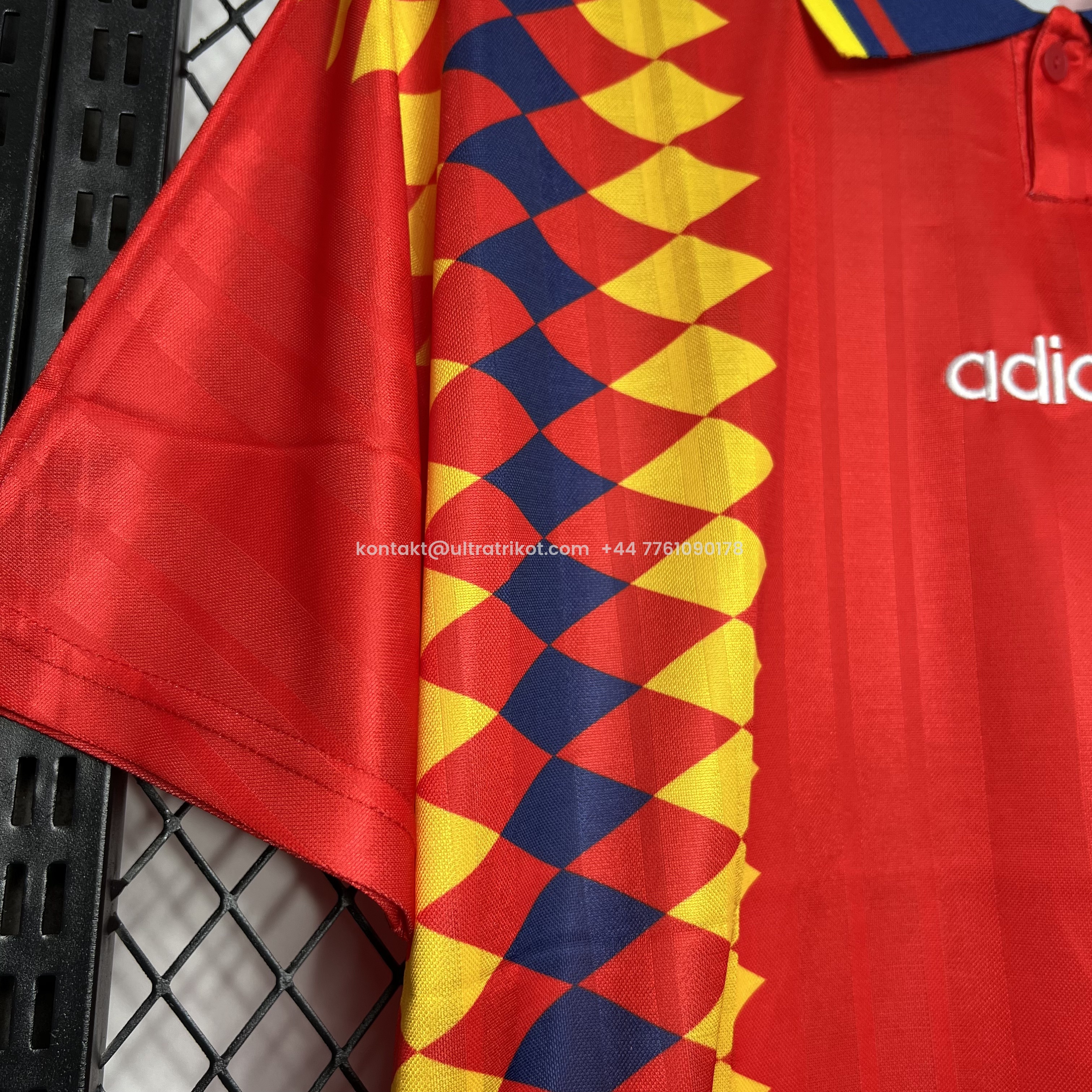 UltraTrikot-Retro Spain 1994 Home Stadium Jersey