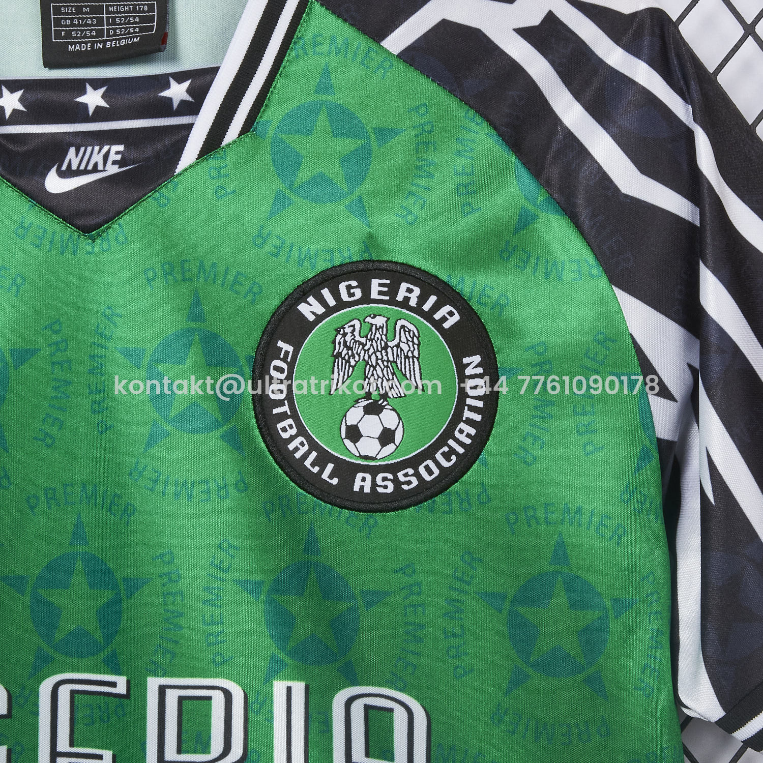 UltraTrikot-Retro Nigeria 1993-95 Home Jersey