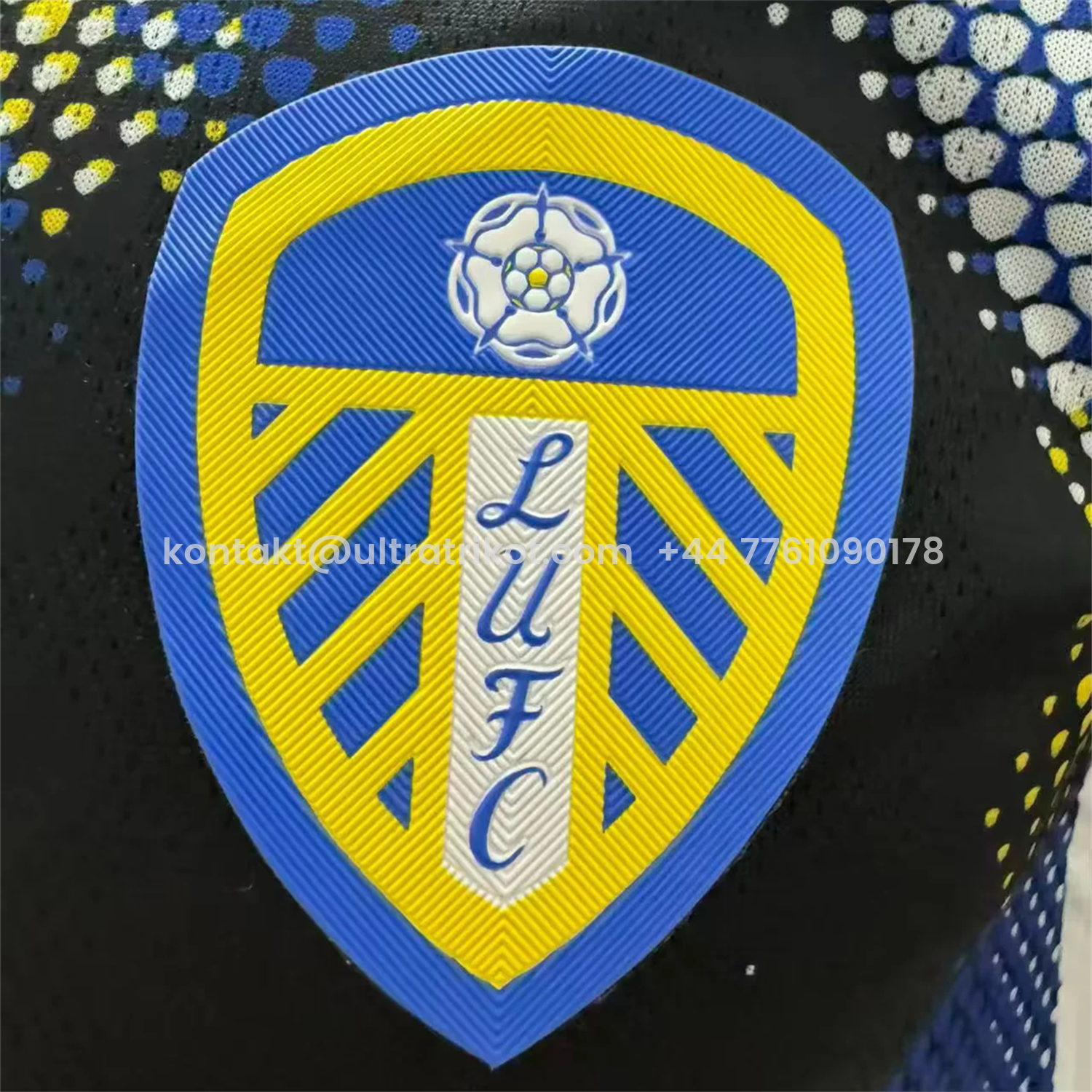 UltraTrikot-Leeds United 25-26 Third Black Jersey - Player Version