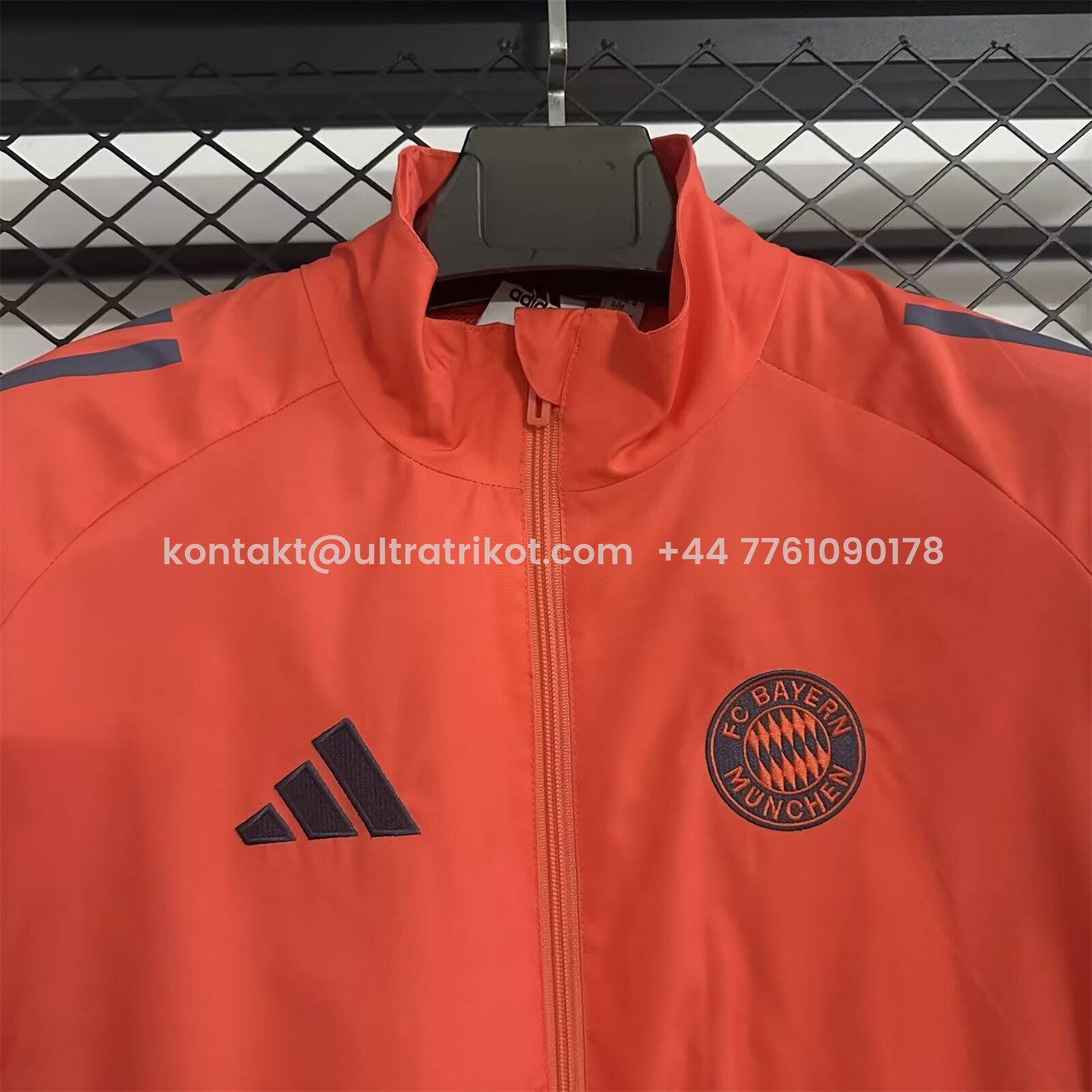 UltraTrikot-Bayern Munich 25-26 Training Windbreaker Jacket - Orange