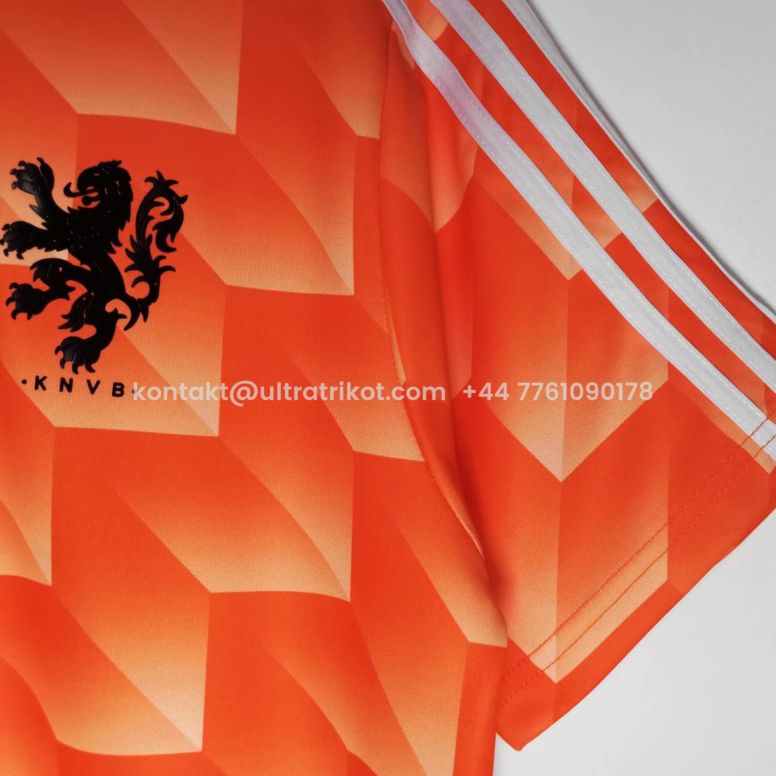UltraTrikot-Retro Netherlands 1988 Orange Training Jersey
