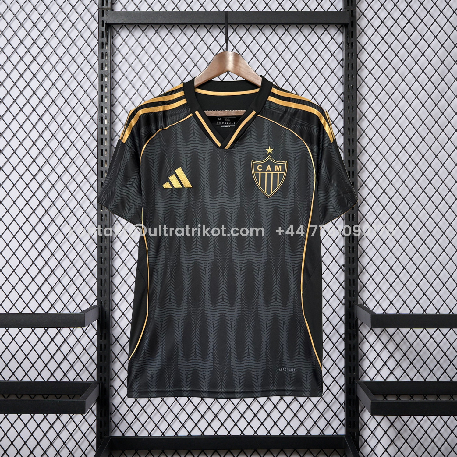UltraTrikot-Atletico Mineiro 25-26 Third Black And Gold Jersey - Fans Version