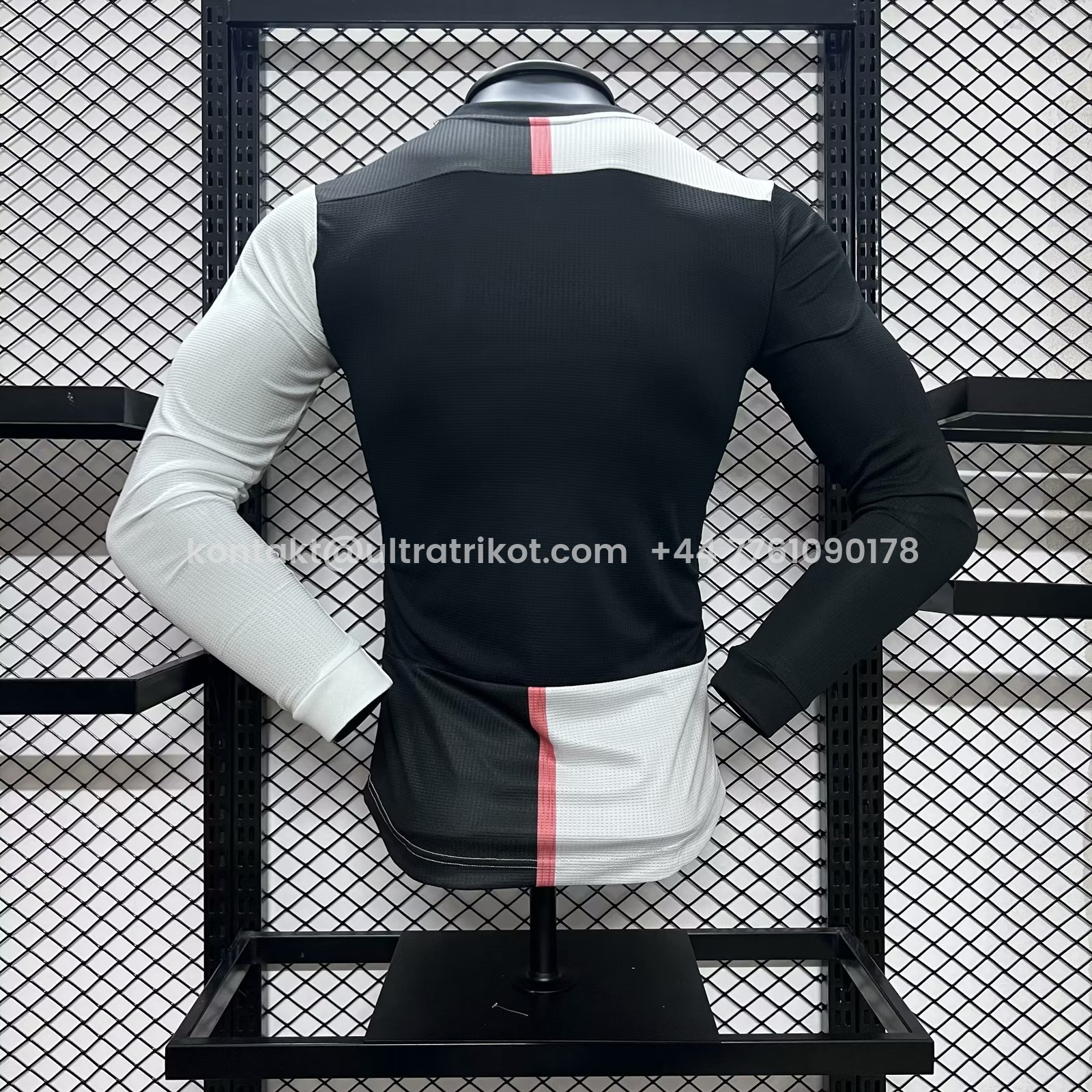 UltraTrikot-Retro Juventus 2019-20 Home Stadium Long Sleeve Jersey - Player Version
