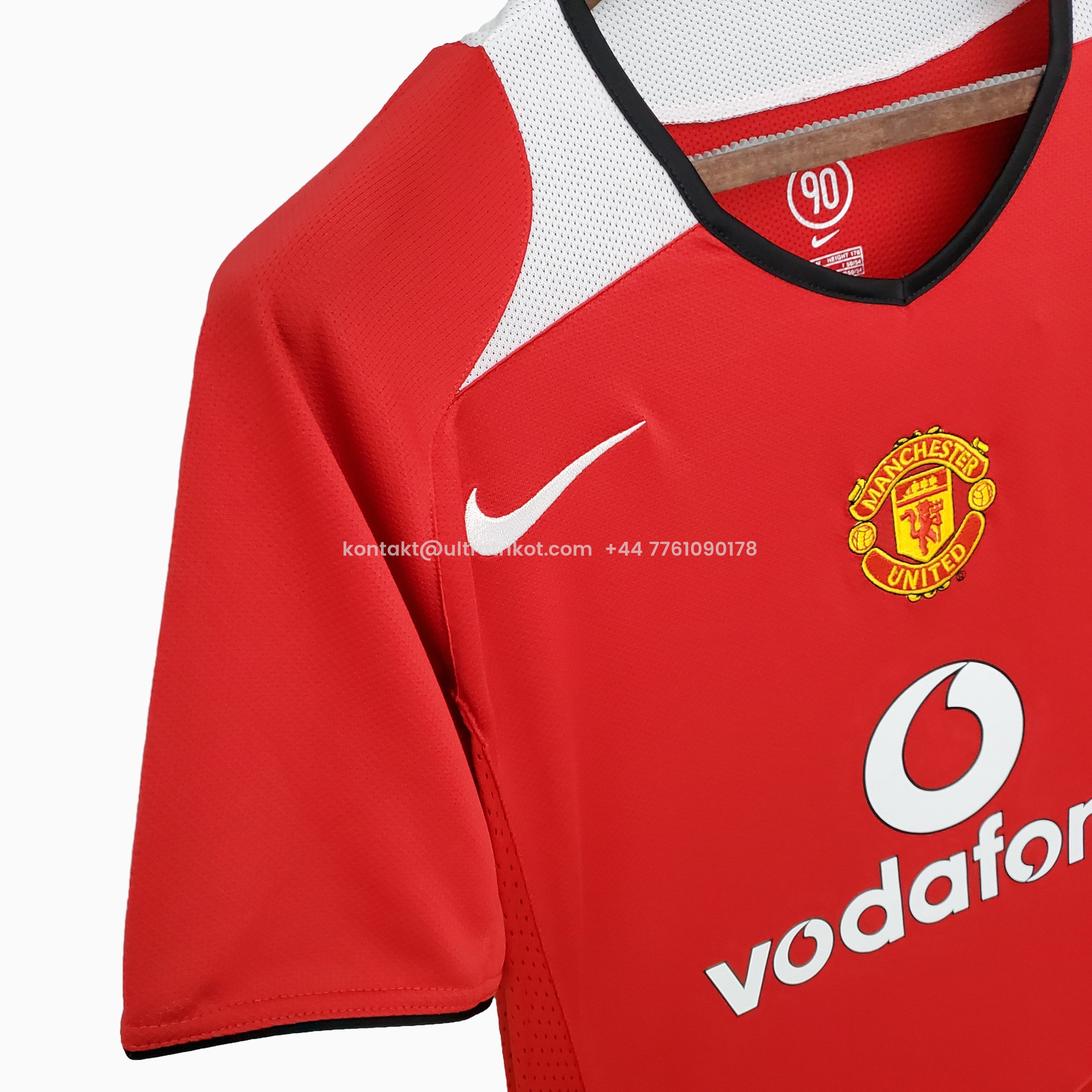 UltraTrikot-Retro Manchester United 04-06 Home Jersey