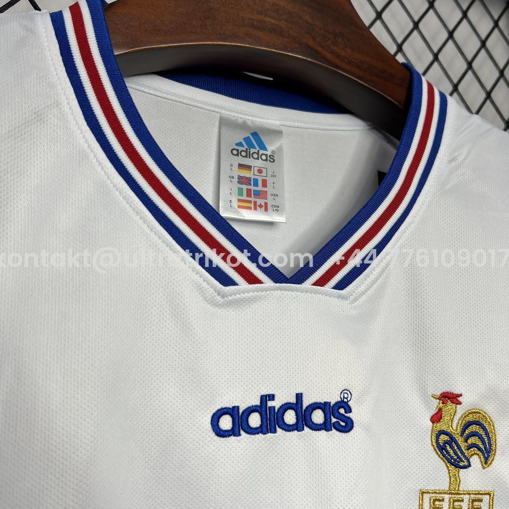 UltraTrikot-Retro France 1996 Away Jersey