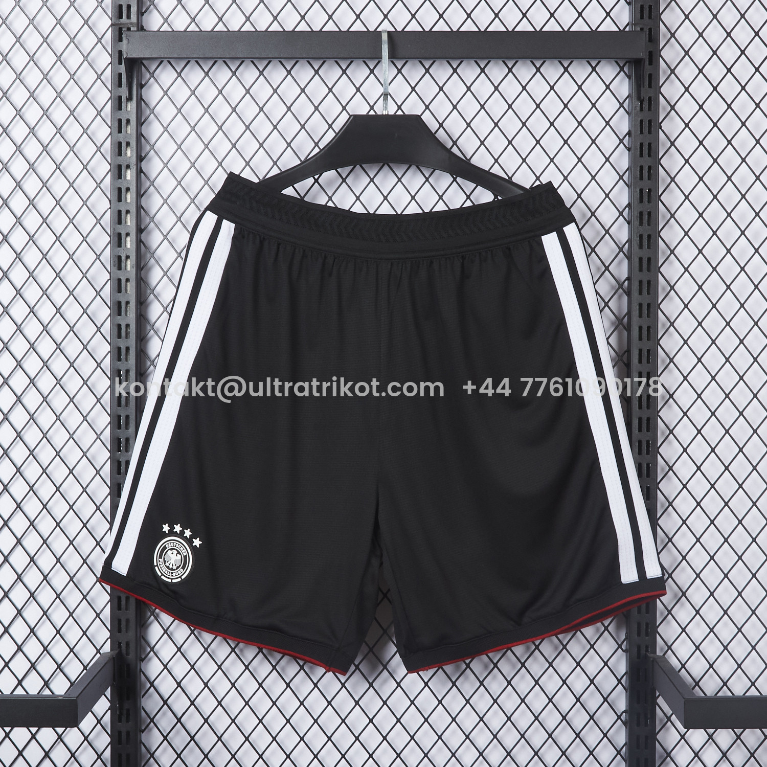 UltraTrikot-Germany 2026 Black Shorts - Player Version