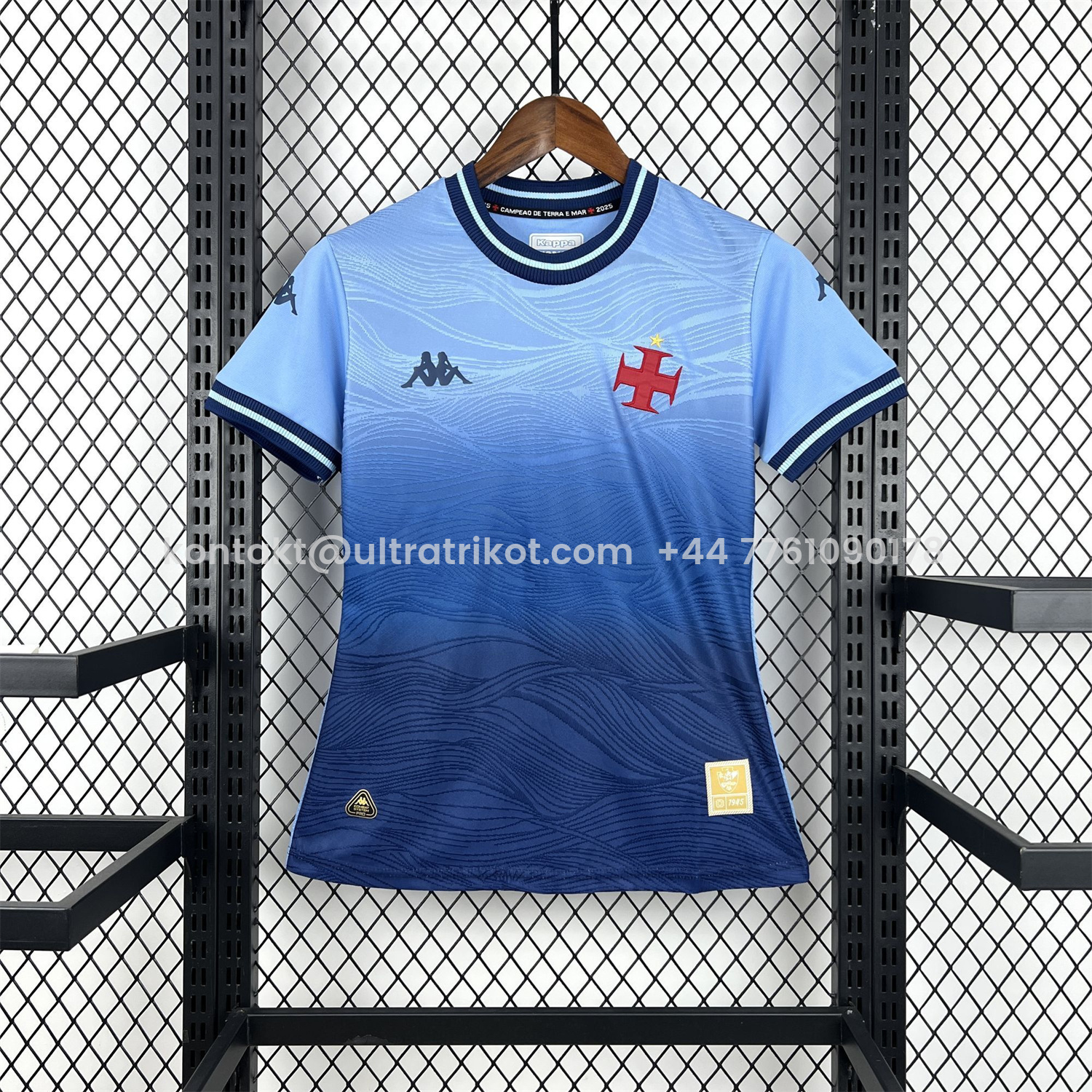 UltraTrikot-Women's Vasco da Gama 25-26 Blue Goalkeeper Jersey