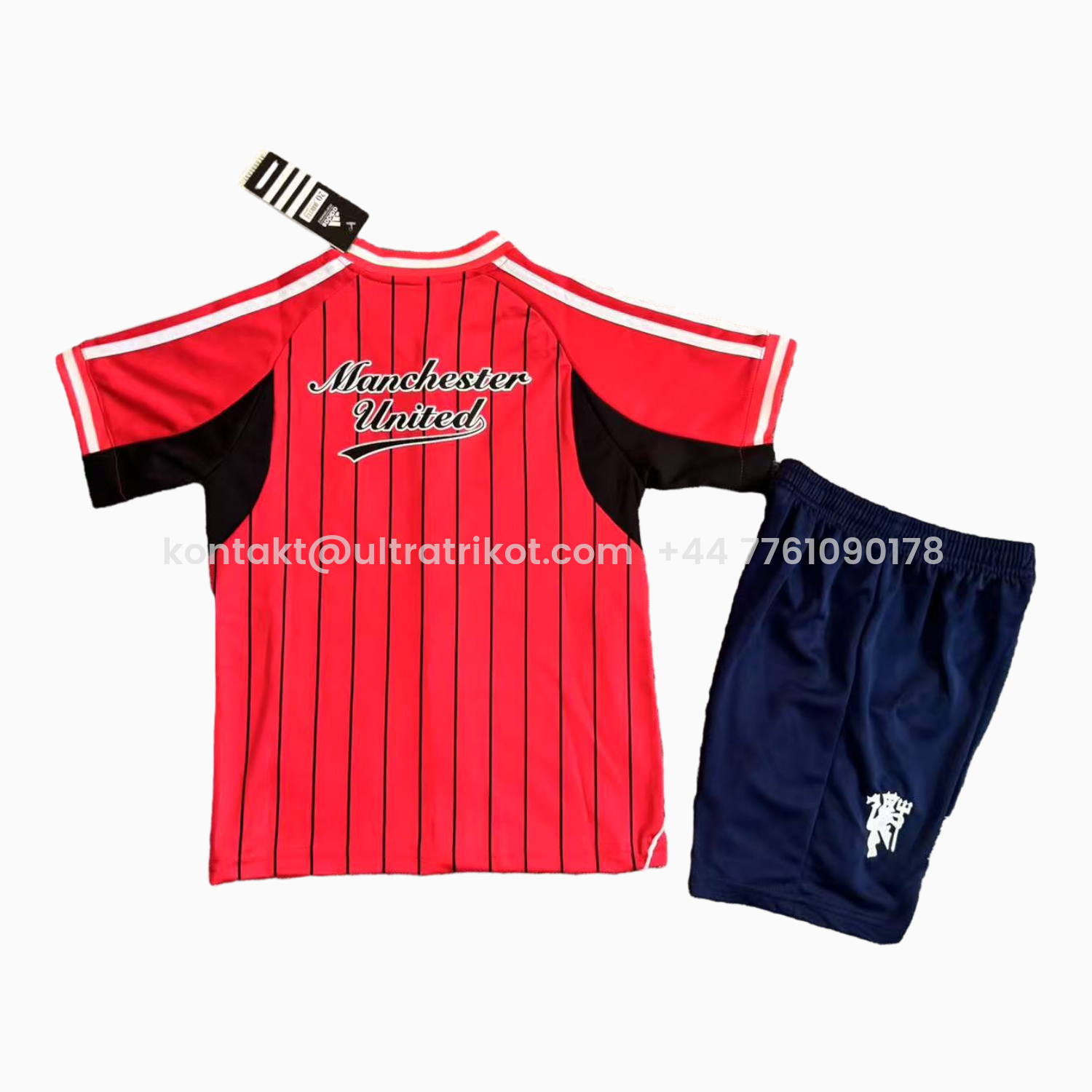 UltraTrikot-Manchester United 25-26 Red Baseball Kids Kit - Player Version