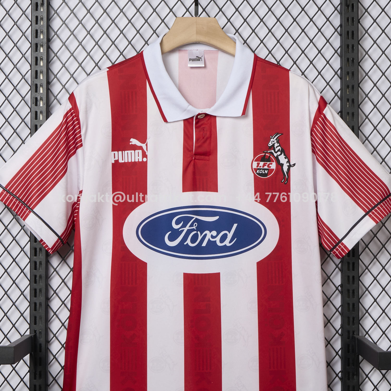 UltraTrikot-Retro 1. FC Köln 1995-96 Home Jersey