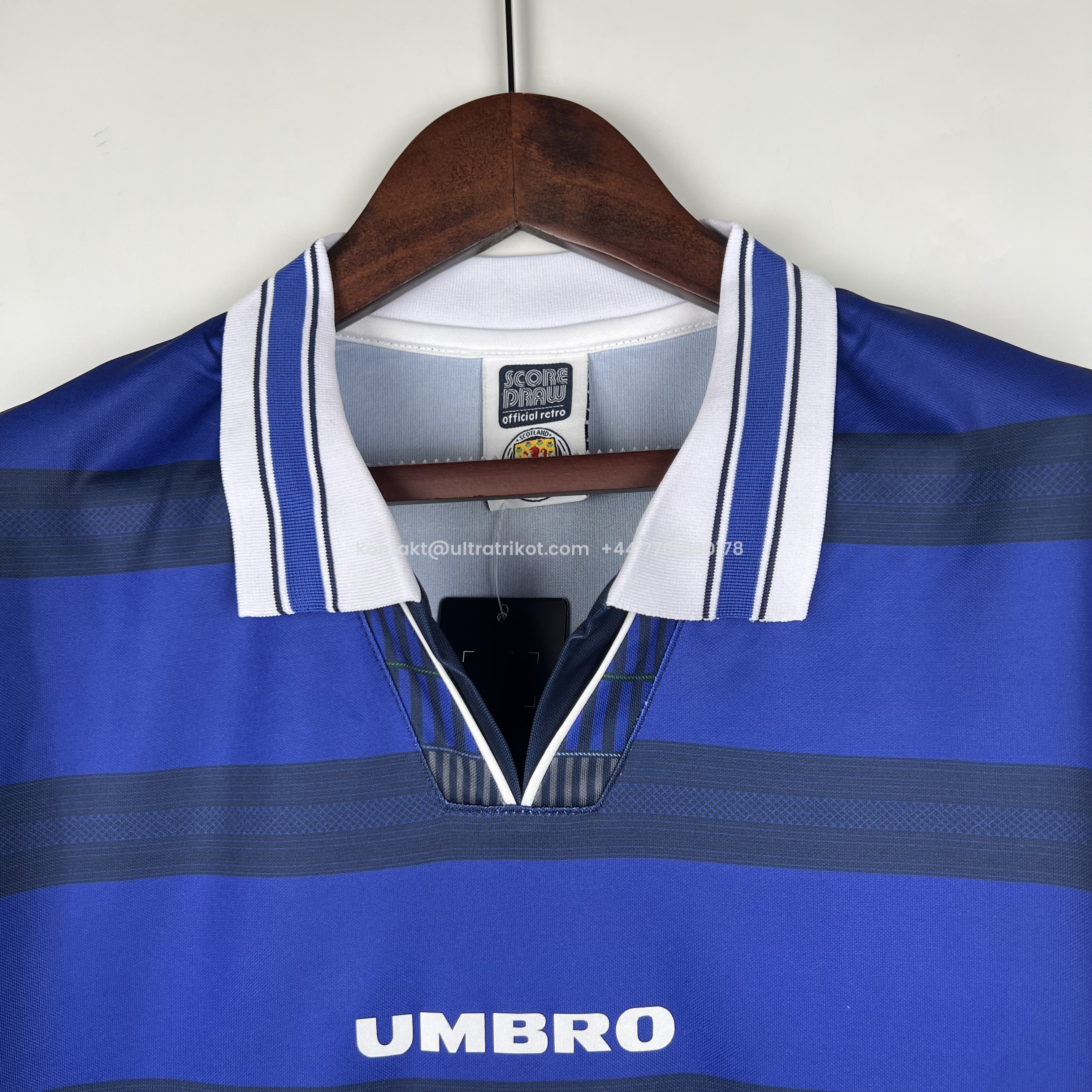 UltraTrikot-Retro S-c-o.t l.a-n.d 1998-00 Home Jersey - Fans Version