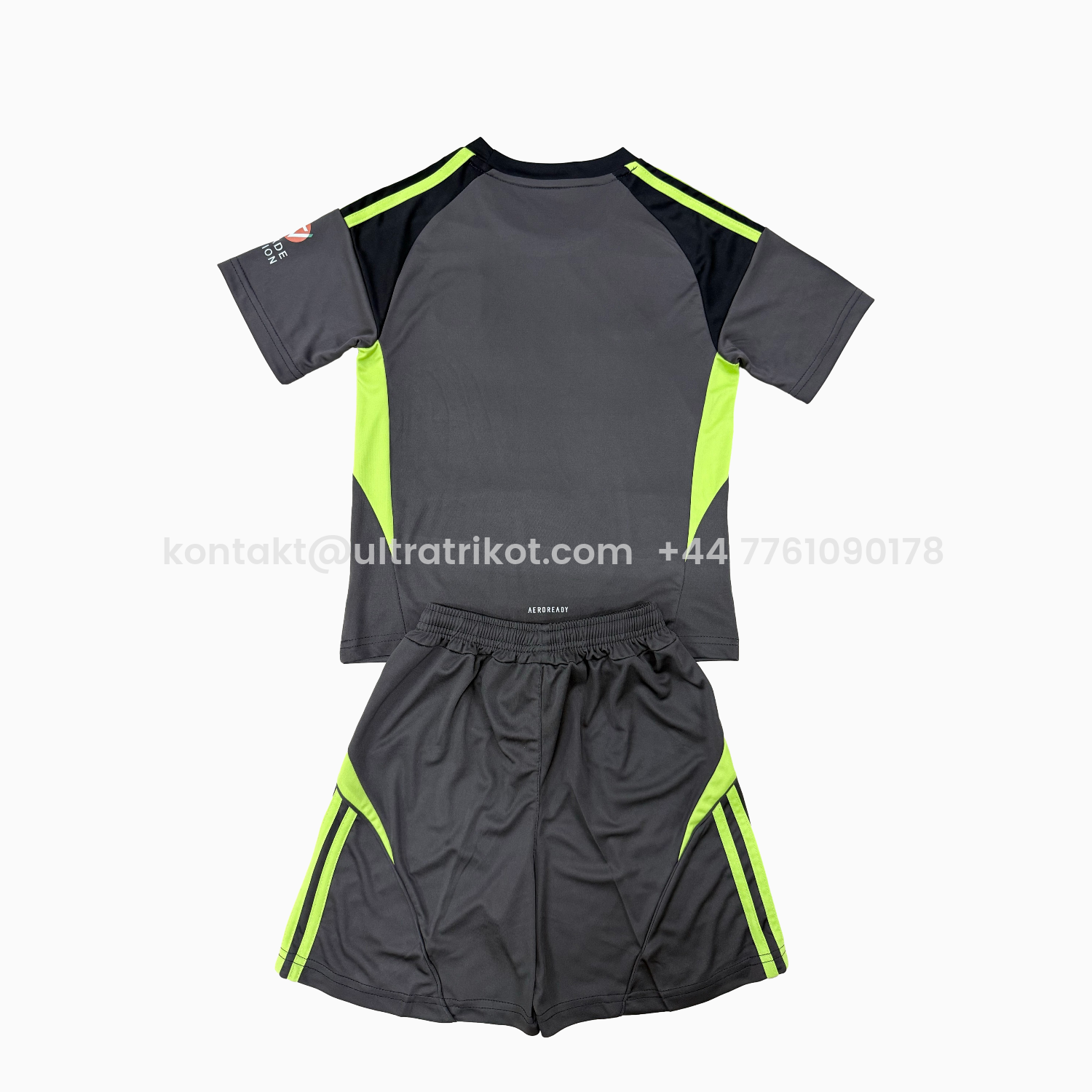 UltraTrikot-Aston Villa 25-26 Black Goalkeeper Men's Adult Jersey Set - Fans Version