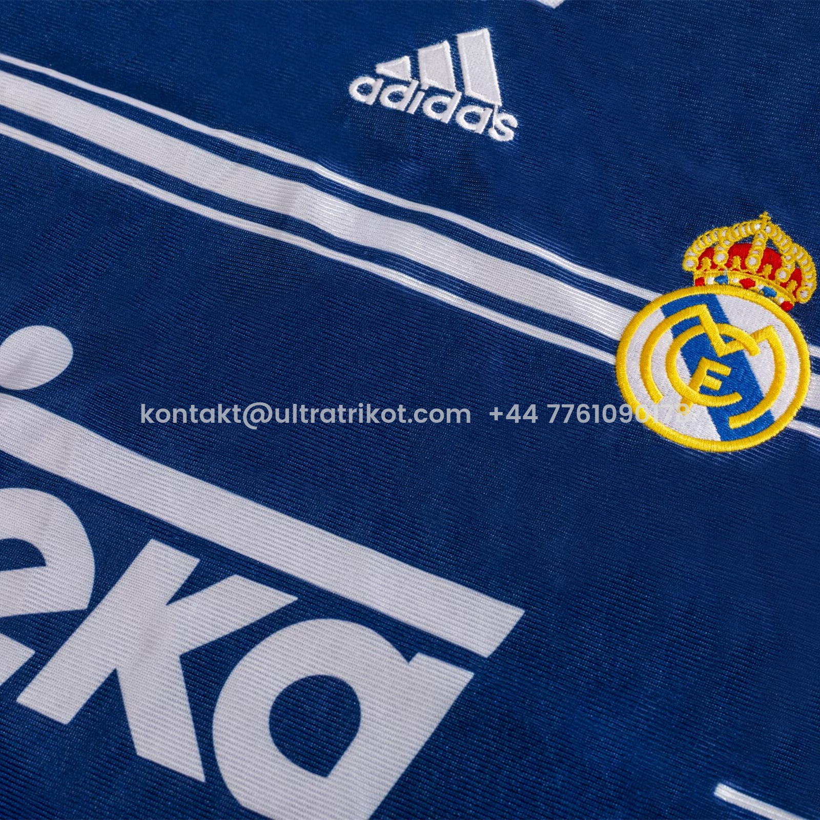 UltraTrikot-Retro Real Madrid 1998-99 Away Jersey
