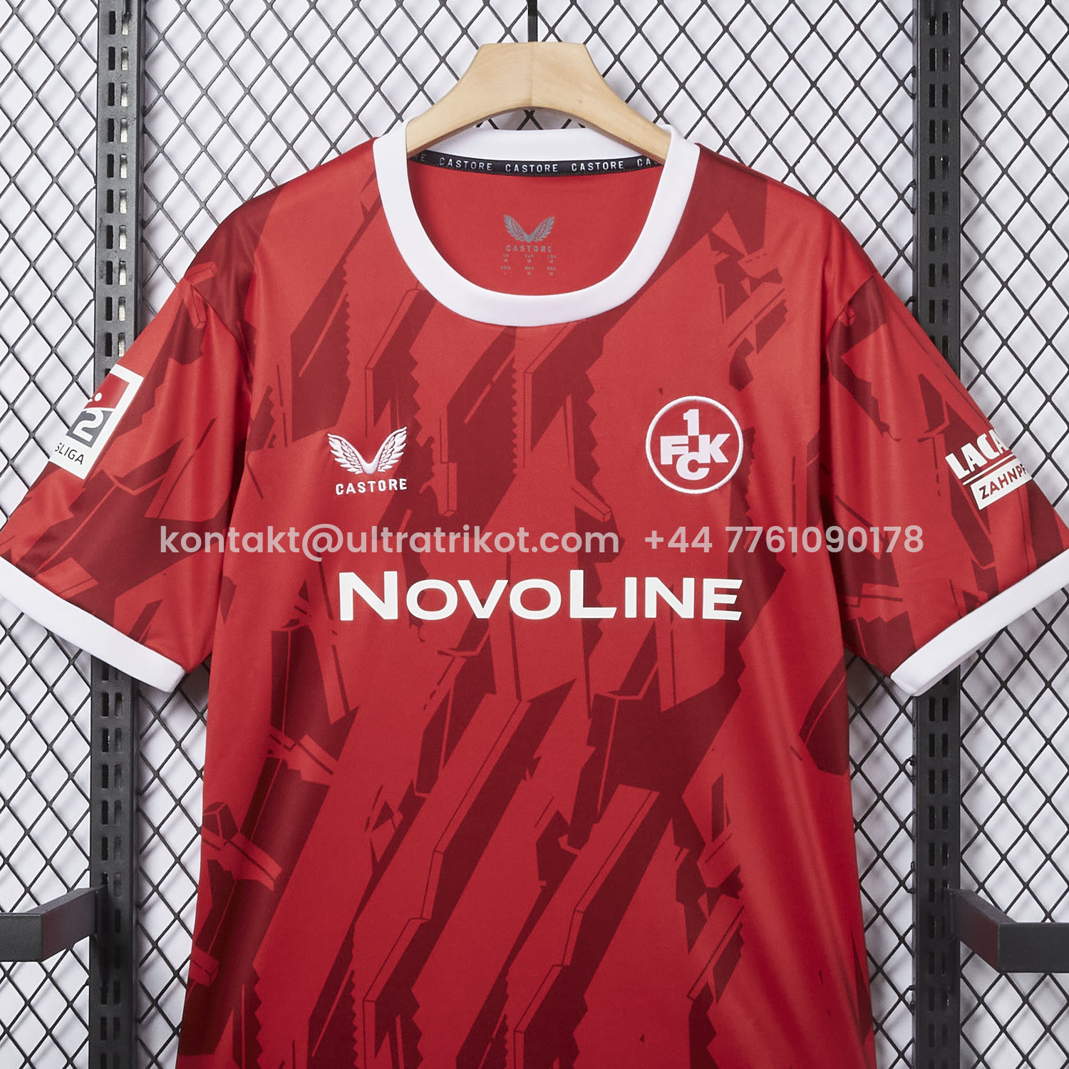 UltraTrikot-Kaiserslautern 25-26 Home Jersey - Fans Version