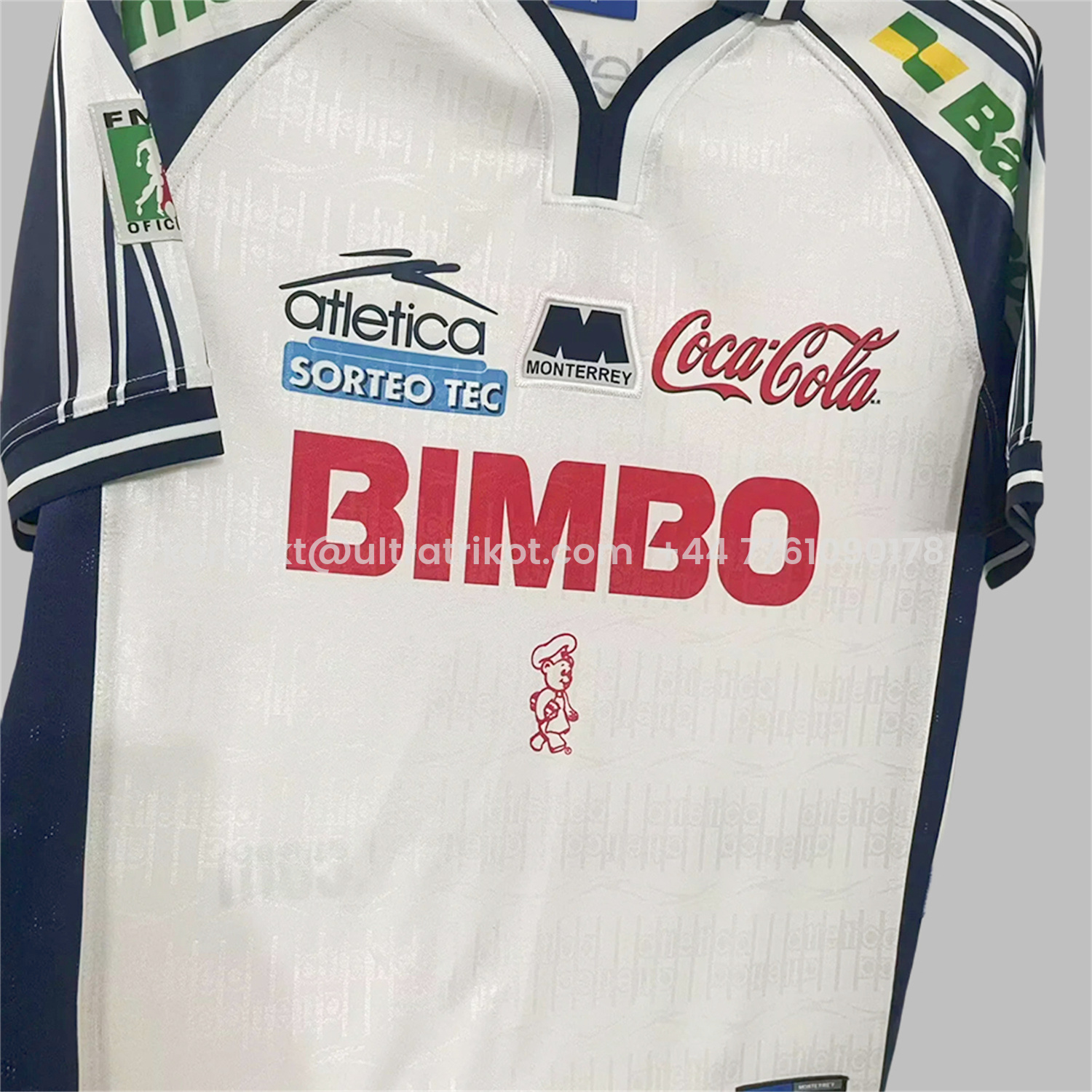 UltraTrikot-Retro Rayados Monterrey 1999-00 Away Jersey