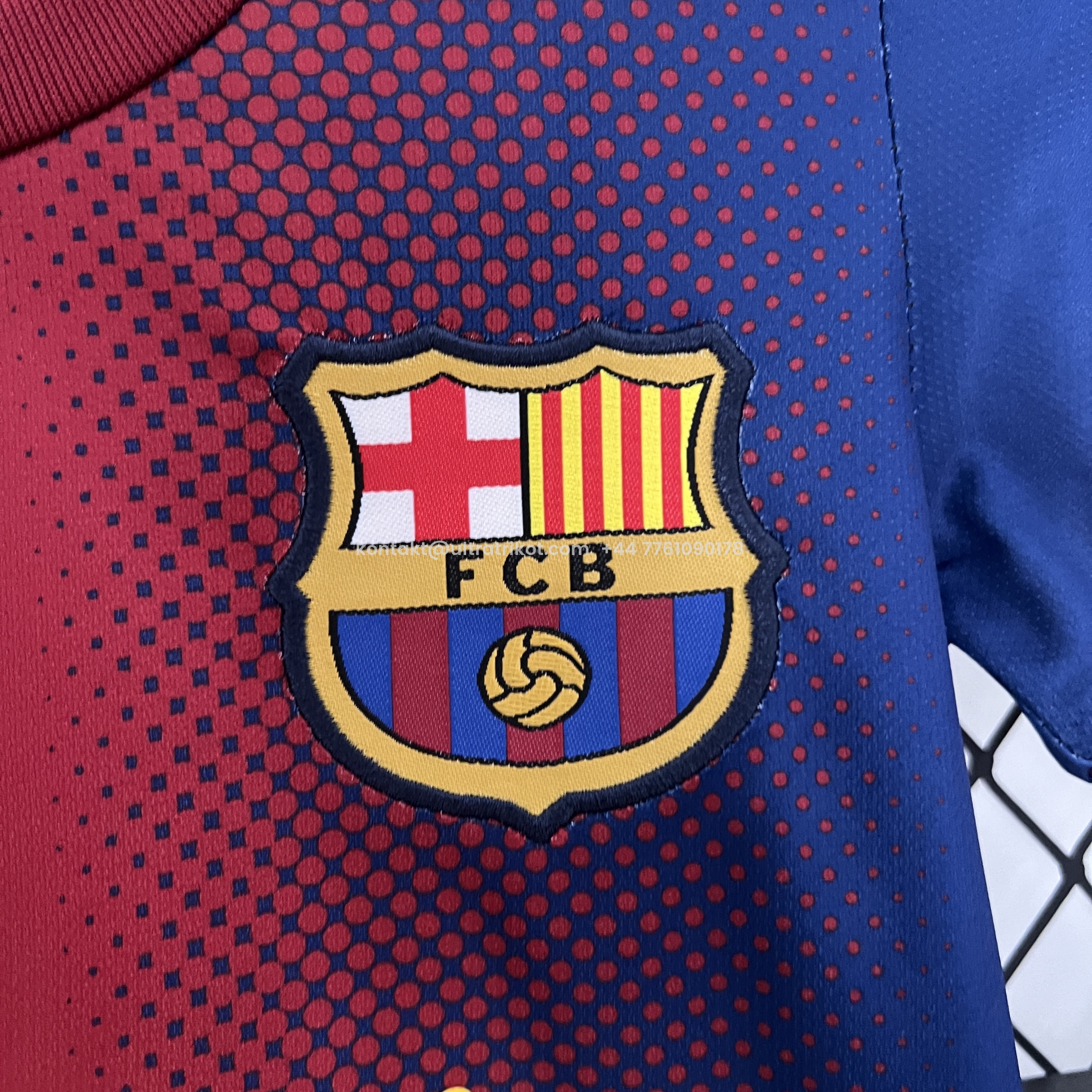 UltraTrikot-Retro Barcelona 2012-13 Home Stadium Kids Kit