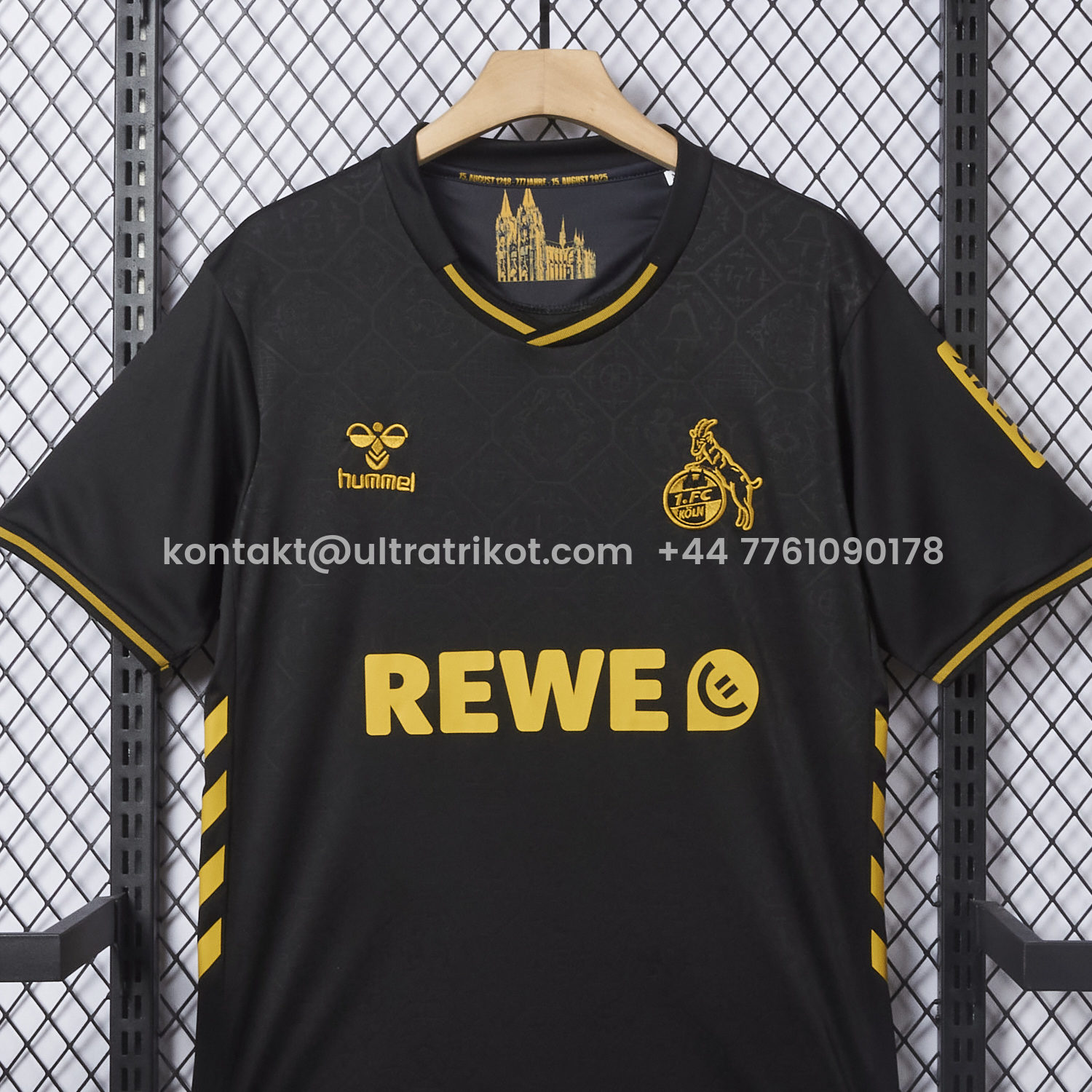 UltraTrikot-Köln 25-26 Third Black Jersey - Fans Version