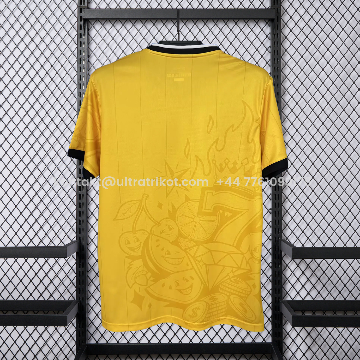 UltraTrikot-Italy 2026 BGAMING Special Yellow Jersey - Fans Version