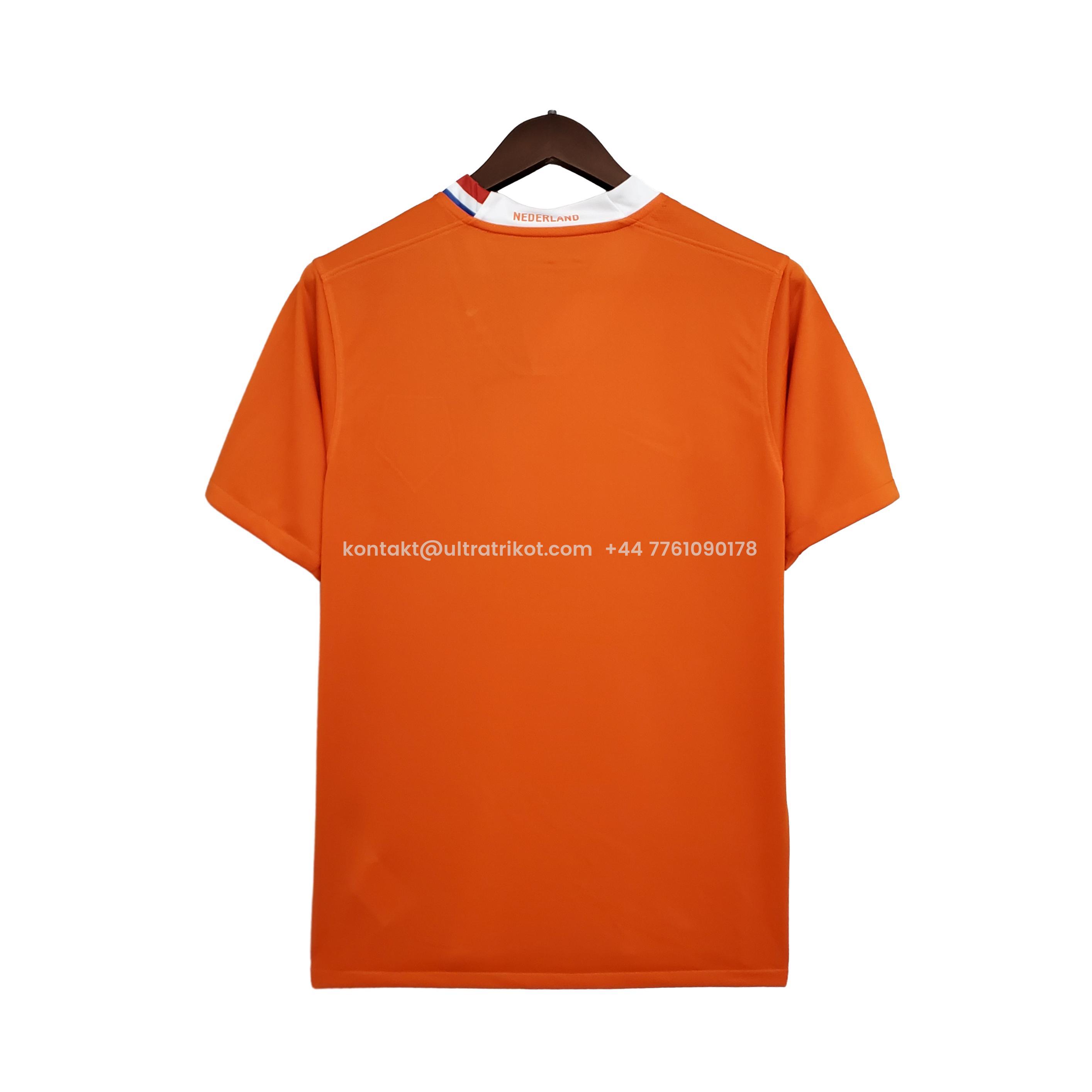 UltraTrikot-Retro Netherlands 2008 Home Stadium Jersey