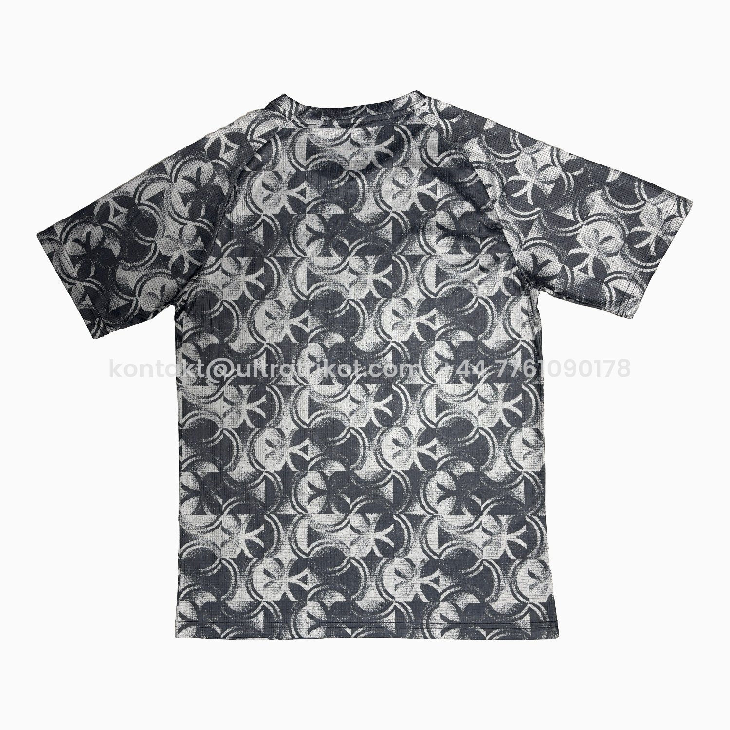 UltraTrikot-Manchester City 25-26 Grey And Black Pre-Match Jersey - Fans Version