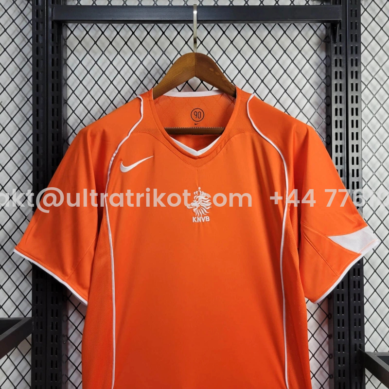 UltraTrikot-Retro Netherlands 2004 Home Stadium Jersey