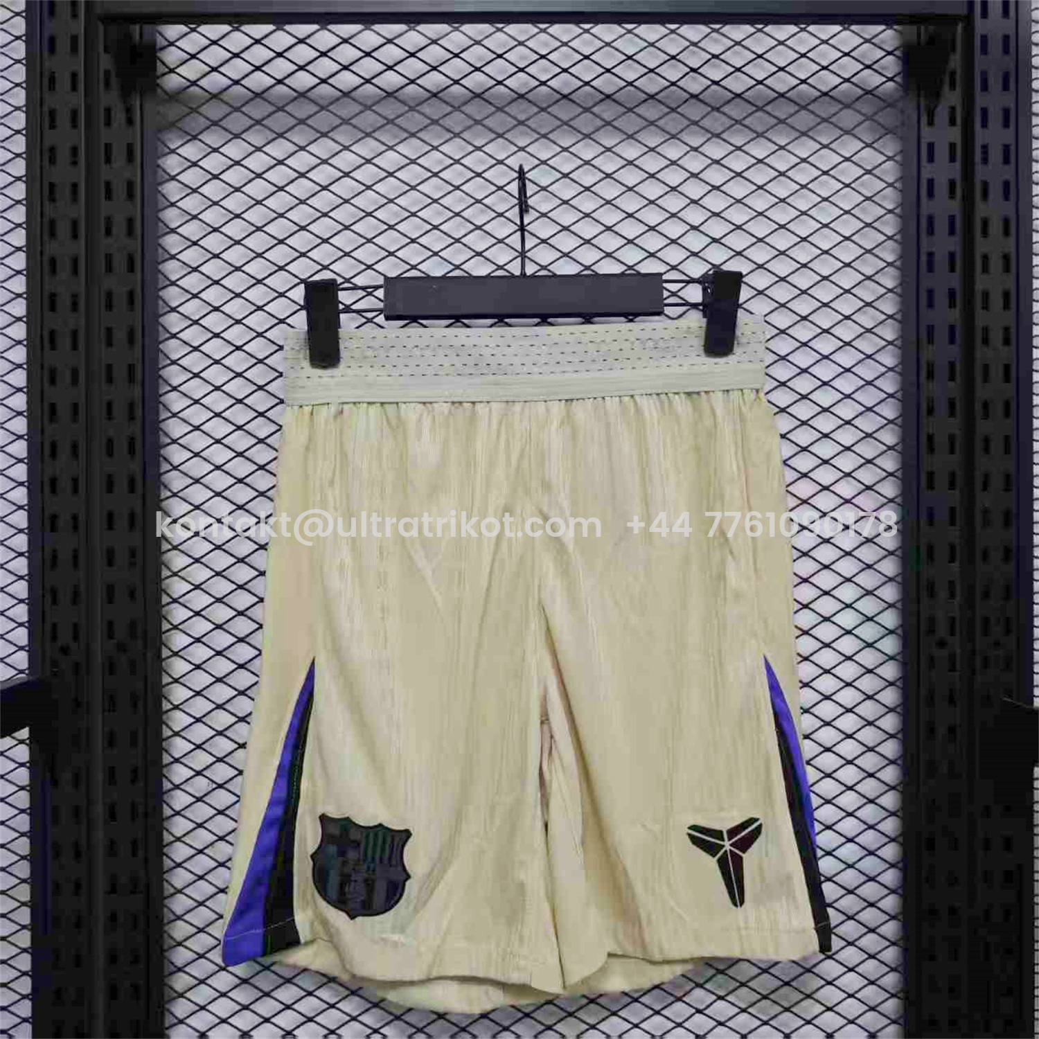 UltraTrikot-Barcelona 25-26 Away Yellow Shorts - Player Version