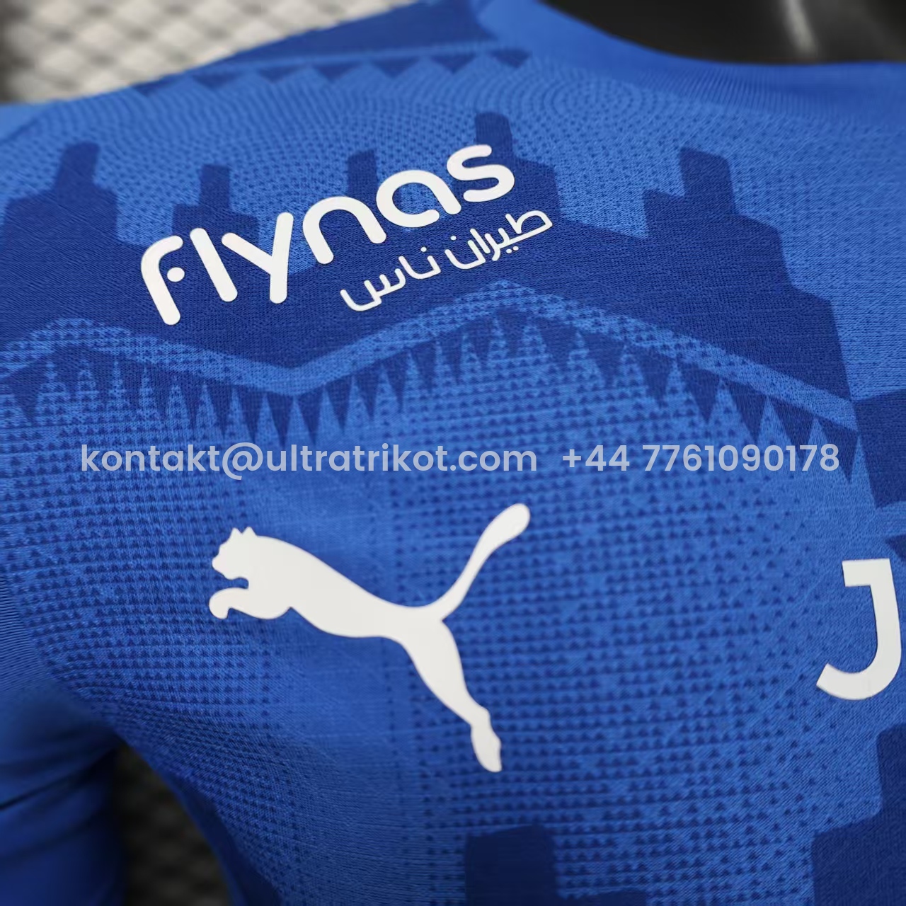 UltraTrikot-Al Hilal Riyadh Crescent 25-26 Home Blue Jersey - Player Version