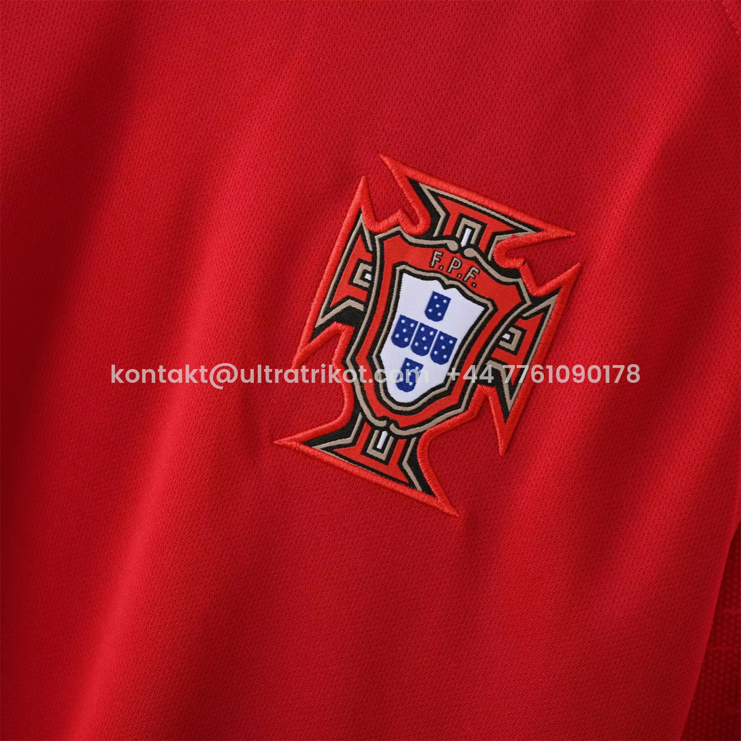 UltraTrikot-Retro Portugal 2018 Home Long Sleeves Jersey