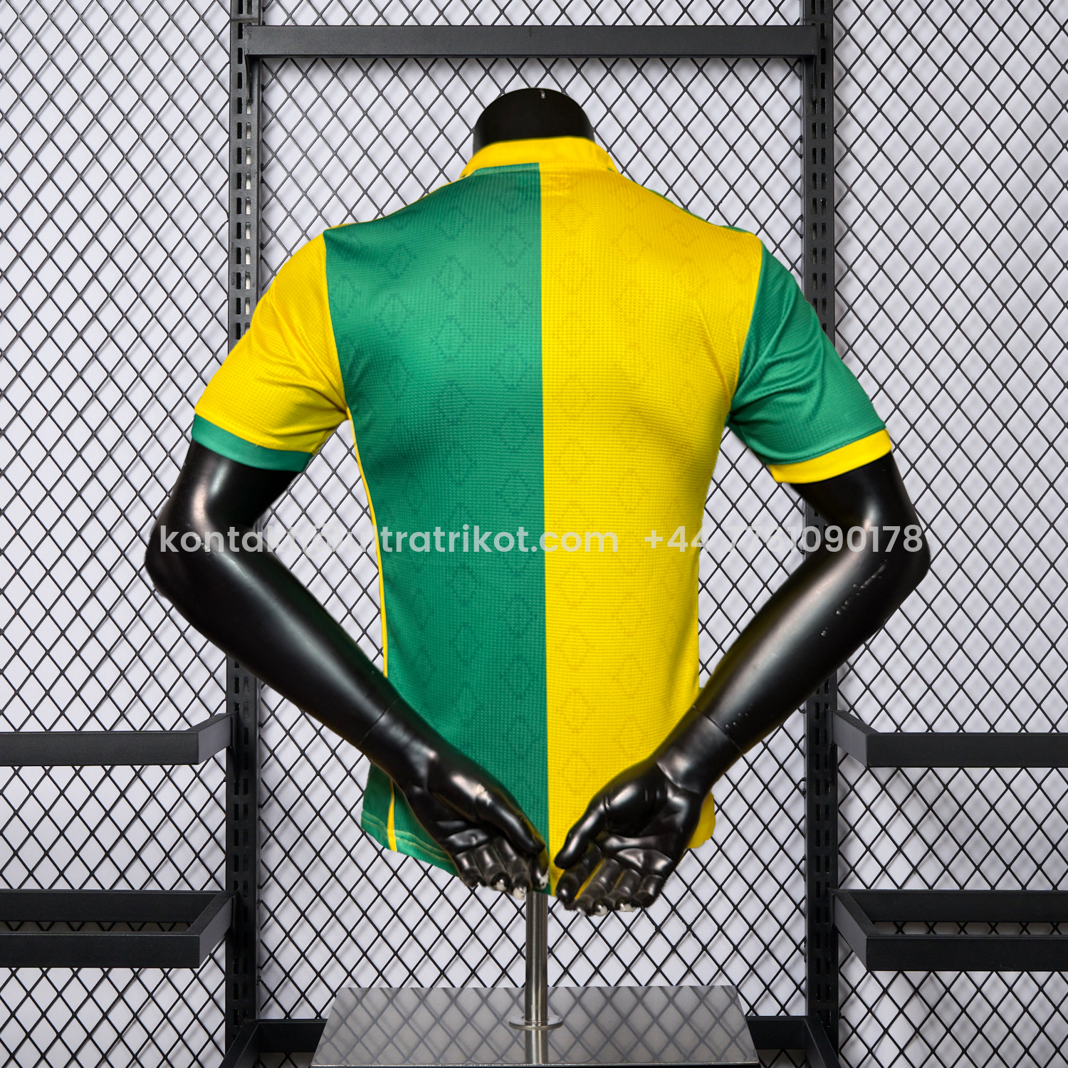 UltraTrikot-JS Kabylie 25-26 Home Yellow And Green Jersey - Player Version