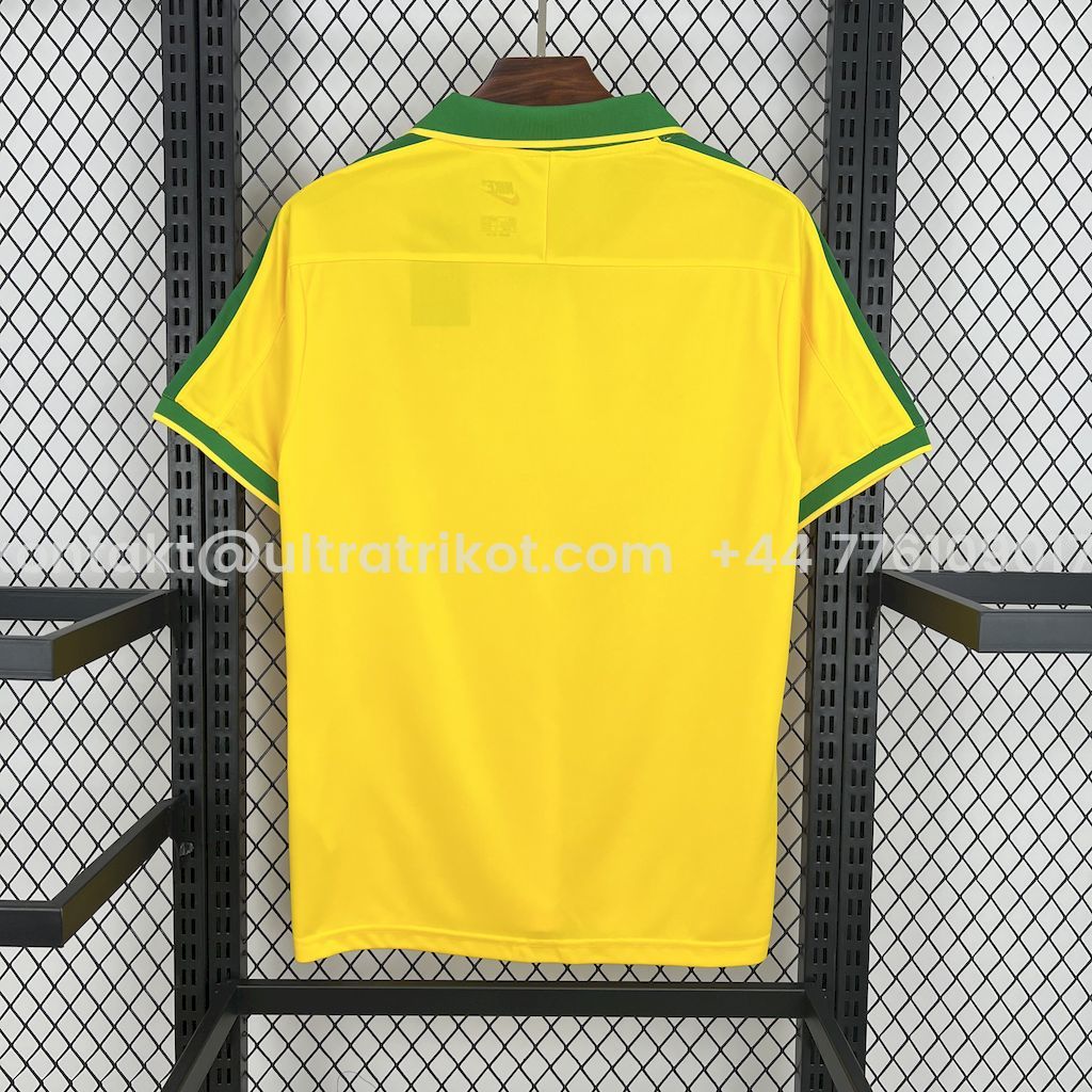 UltraTrikot-Retro Brazil 1997 Home Jersey