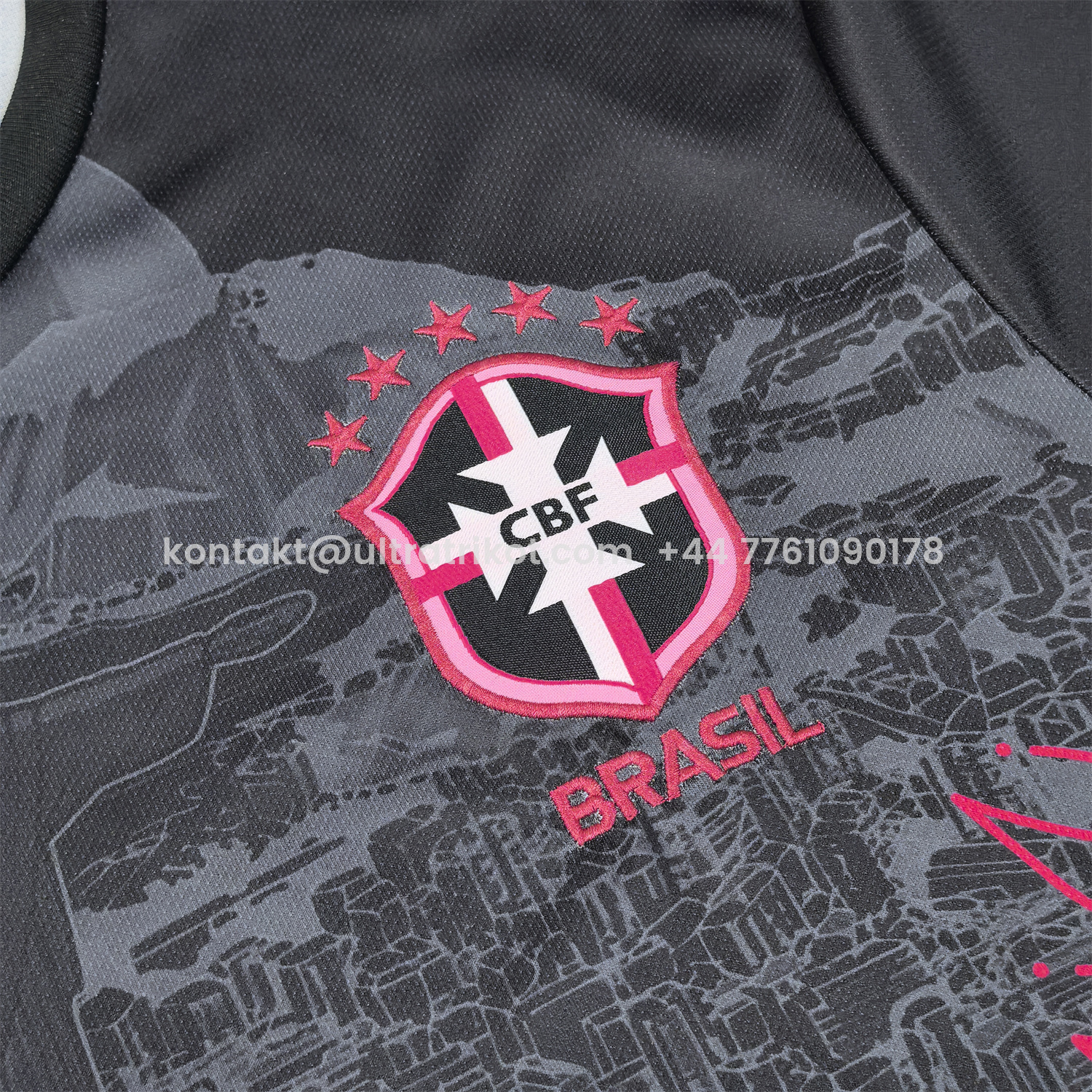 UltraTrikot-Brazil 25-26 Rio de Janeiro Purple And Black Special Jersey - Fans Version