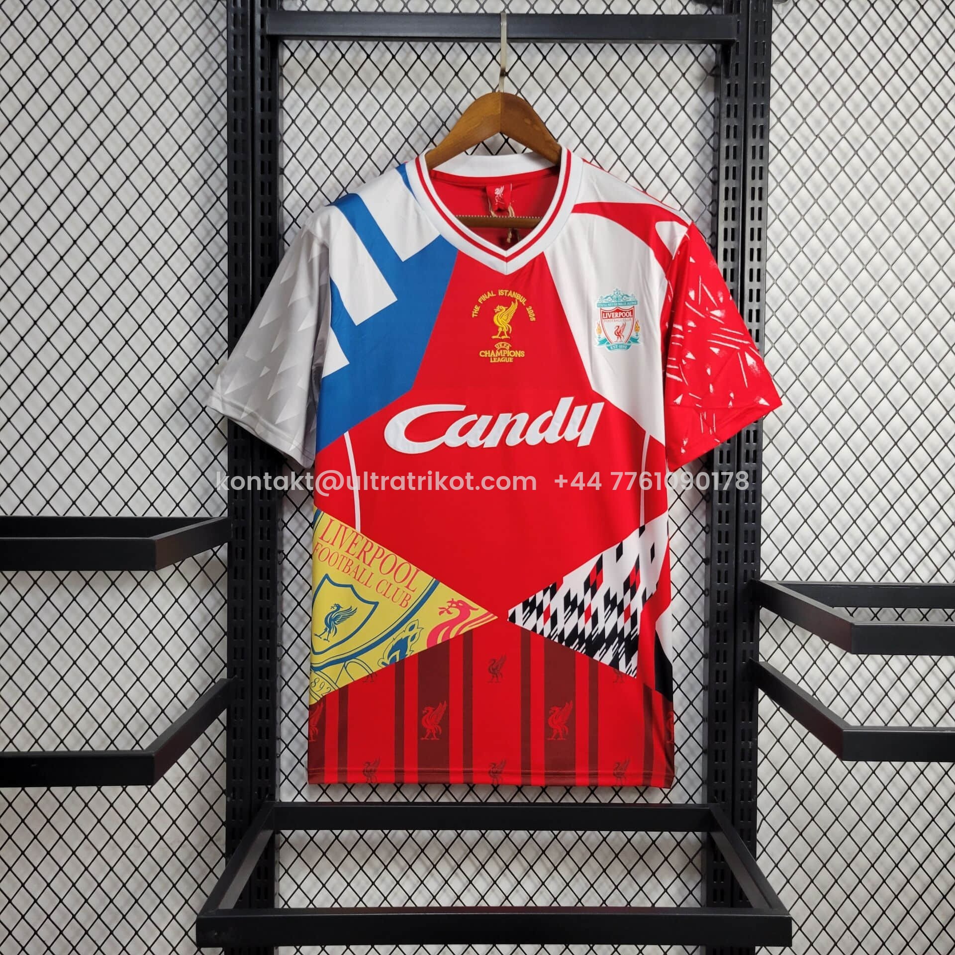 UltraTrikot-Retro Liver.pool Mixed Commemorative Edition Jersey