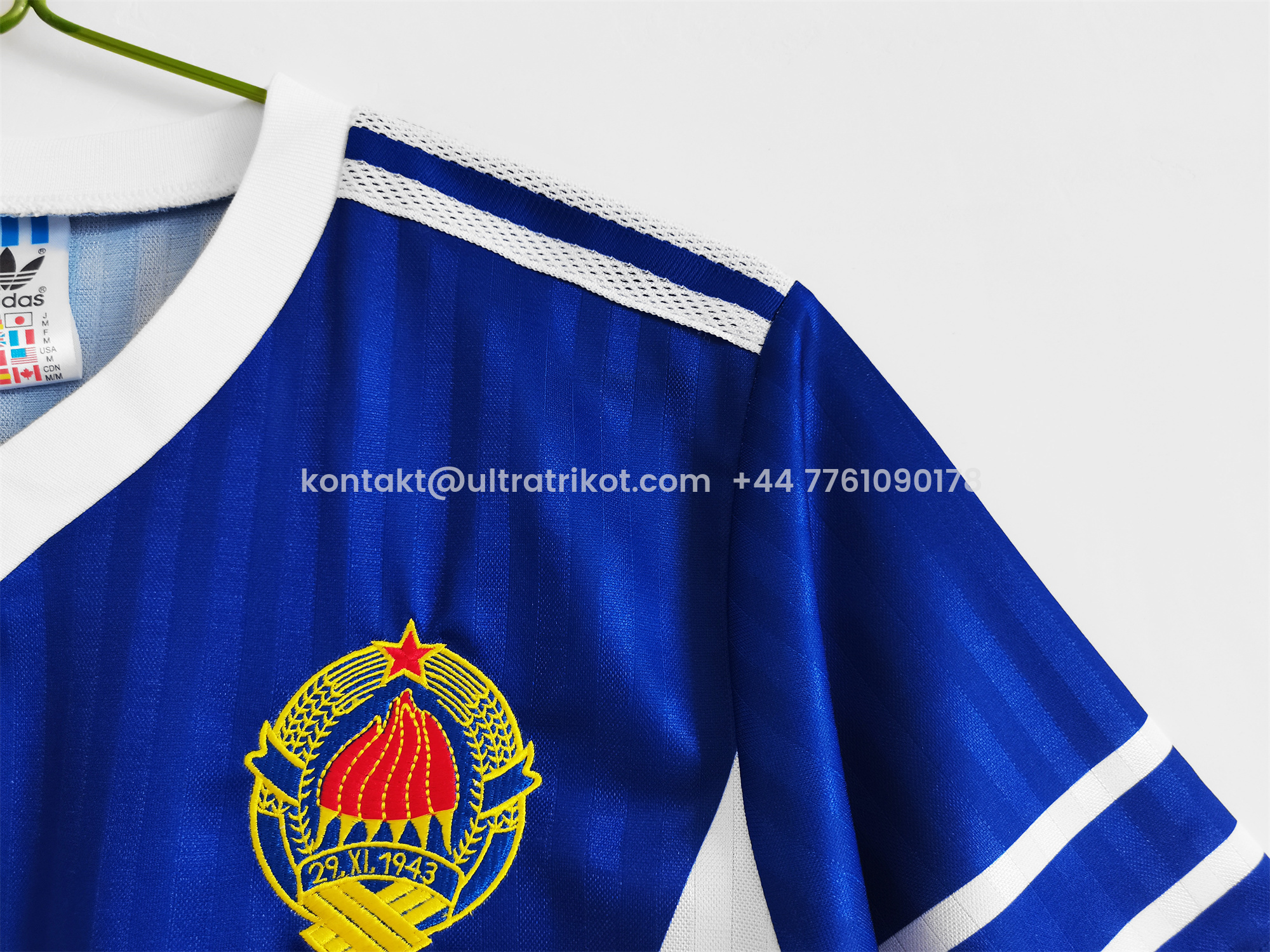 UltraTrikot-Retro Jugoslawien 1990 Home Stadium Jersey
