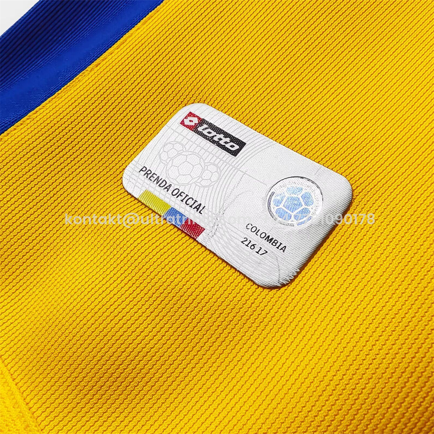 UltraTrikot-Retro Colombia 2003-05 Home Jersey