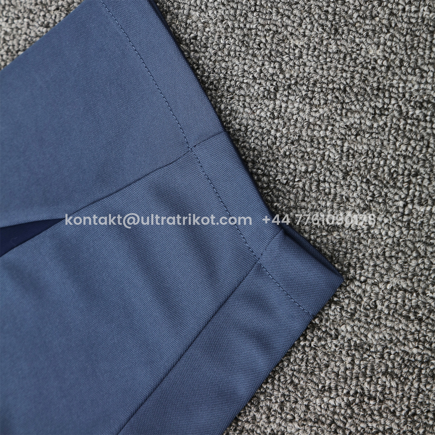 UltraTrikot-Paris Saint-Germain PSG 25-26 Short-Sleeve Training Set - Deep Blue Top & Deep Blue Shorts