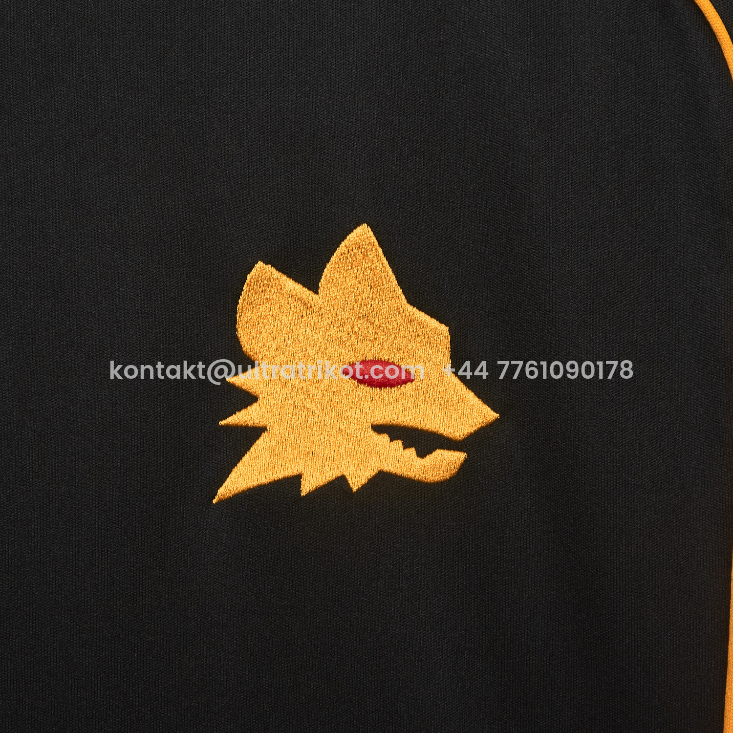 UltraTrikot-AS Roma 25-26 Travel Special Black Jersey - Fans Version