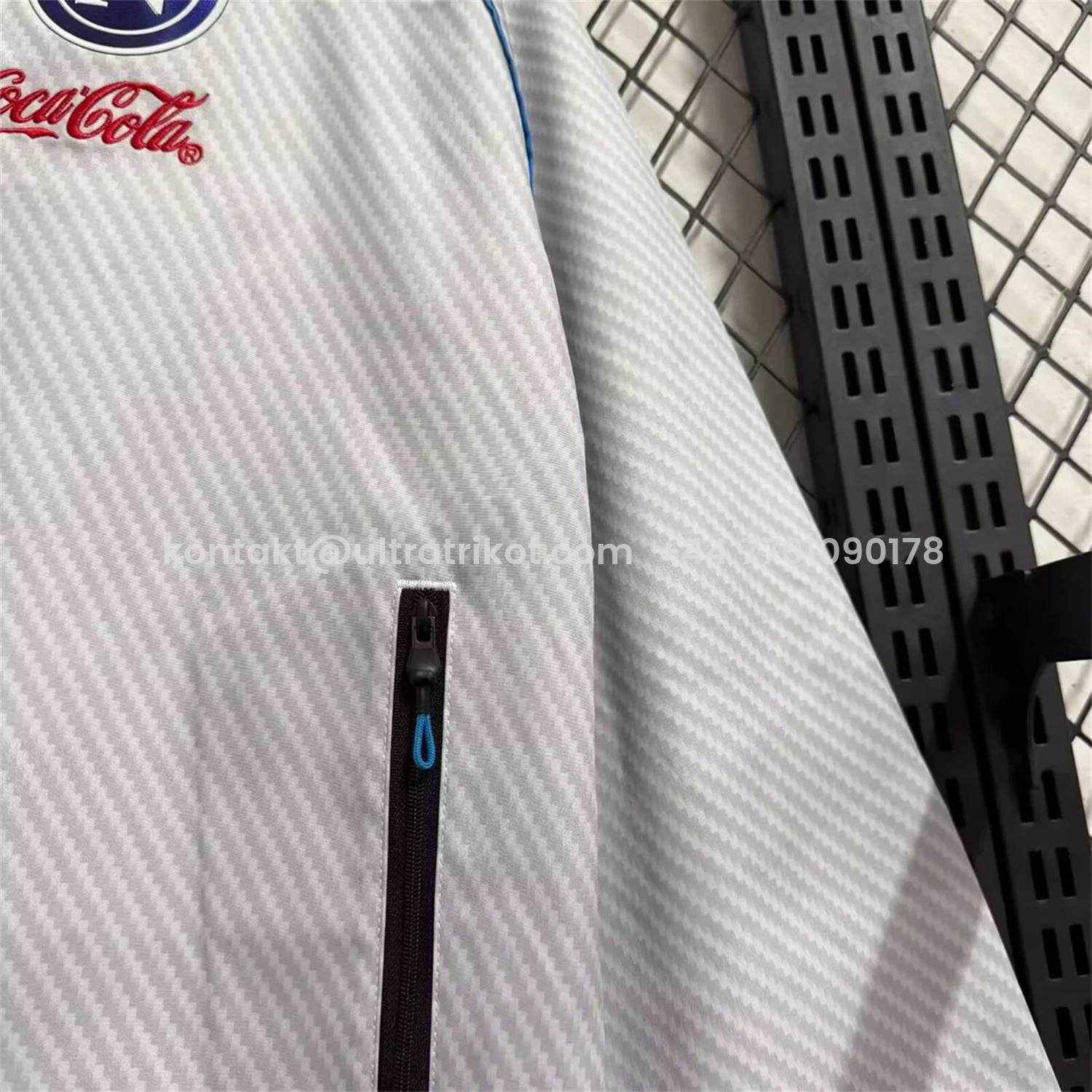 UltraTrikot-Napoli 25-26 Windbreaker Jacket - Gray