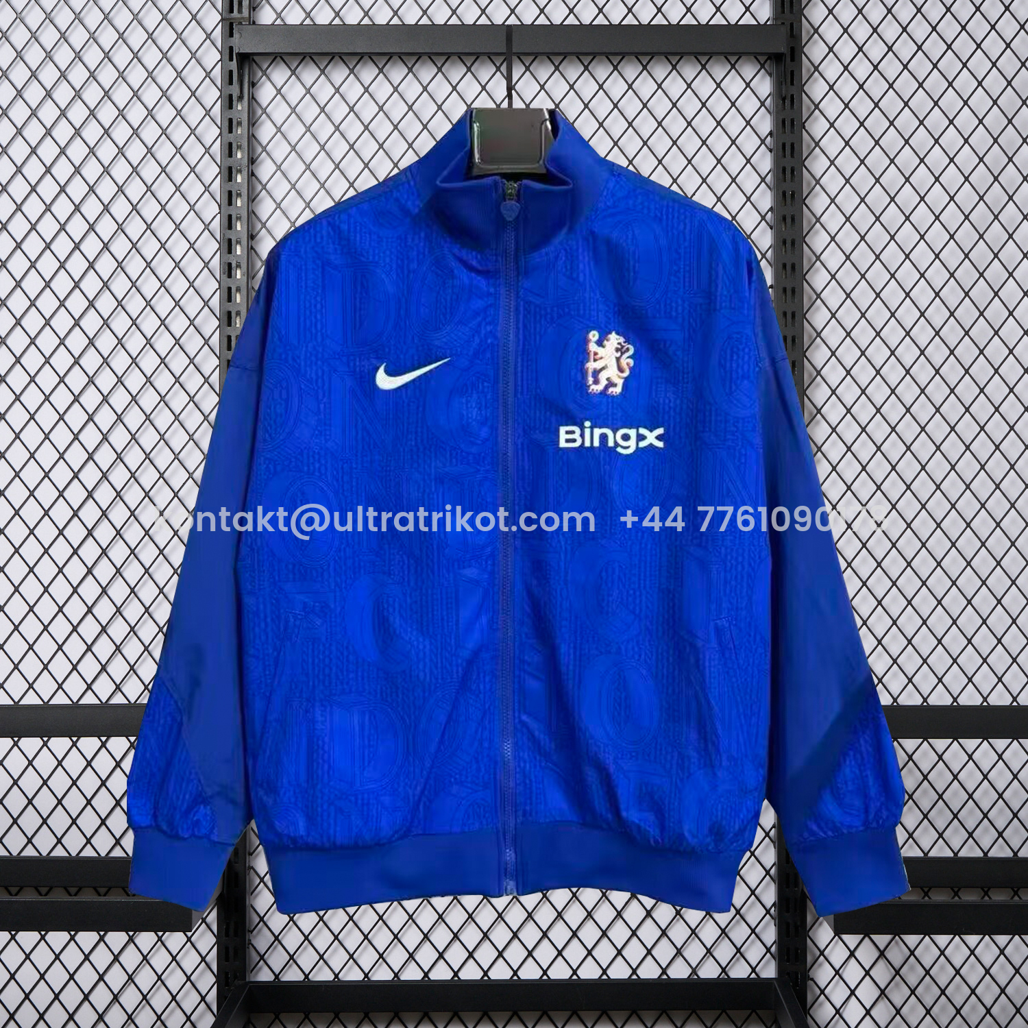 UltraTrikot-C.H.E.L.S.E.A 25-26 Windbreaker Jacket - Blue