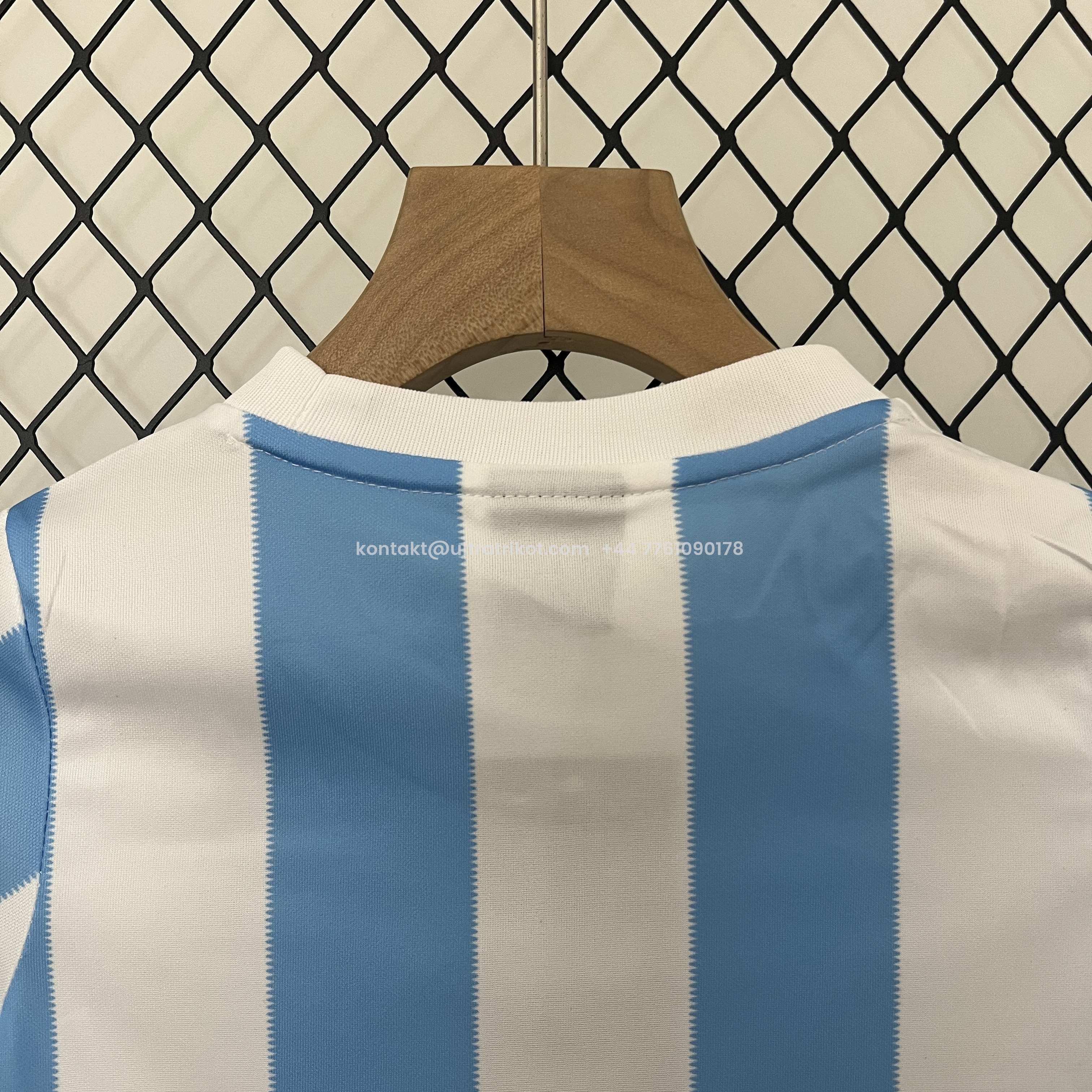 UltraTrikot-Retro Argentina 1986 Home Stadium Kids Kit