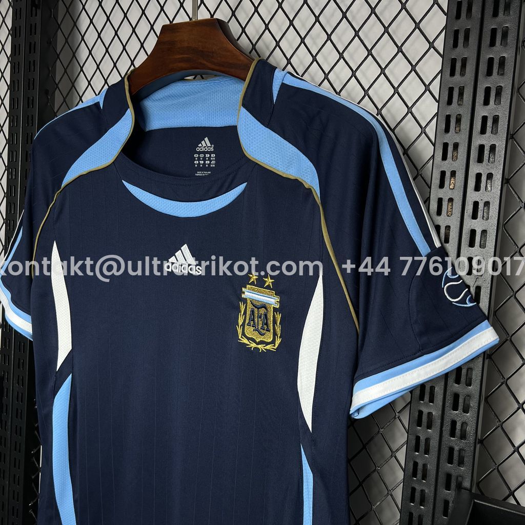 UltraTrikot-Retro Argentina 2006 Away Stadium Jersey