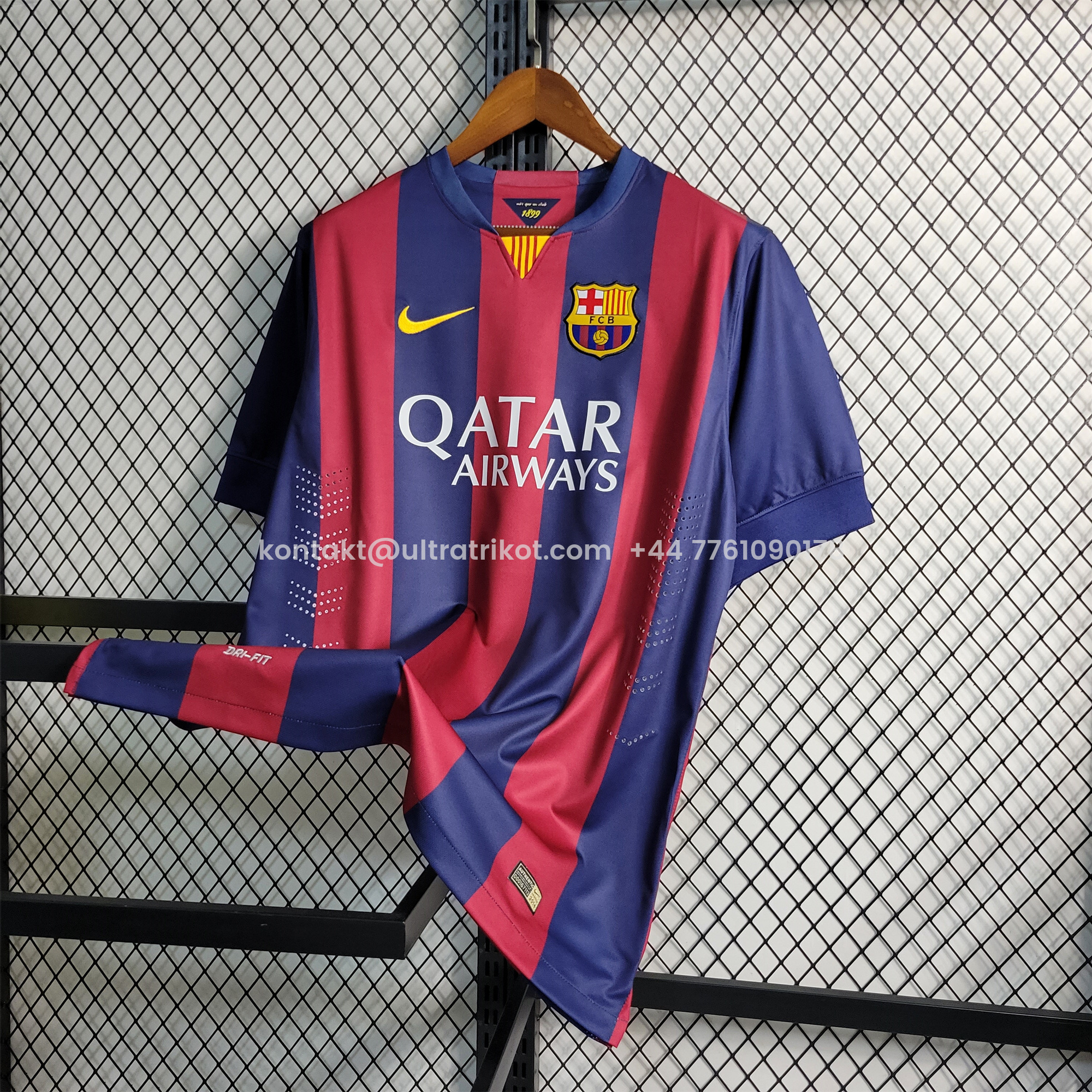 UltraTrikot-Retro Barcelona 14-15 Home Stadium Jersey