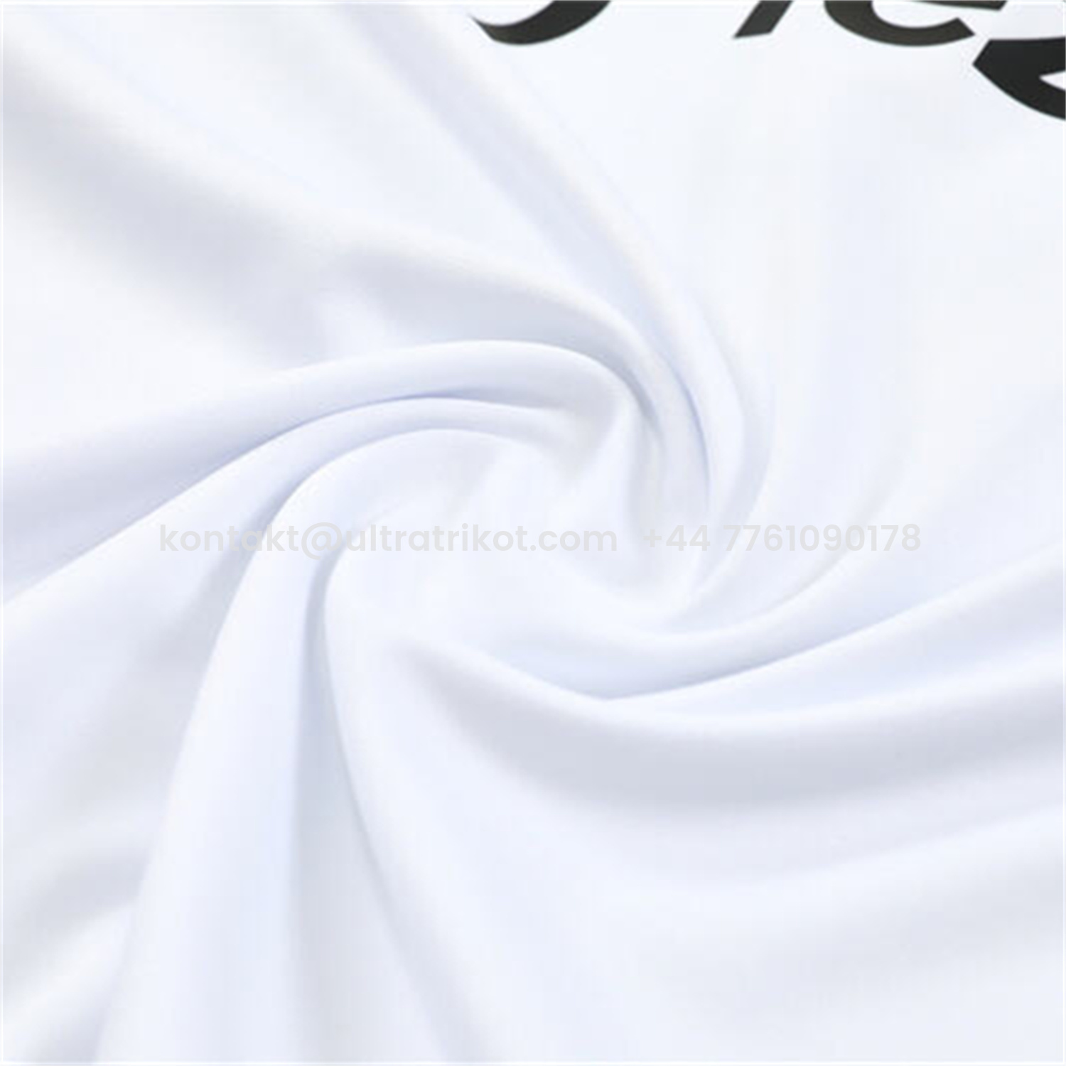 UltraTrikot-Manchester United 25-26 Kids Long Sleeve Training Set - White Top & Black Pants