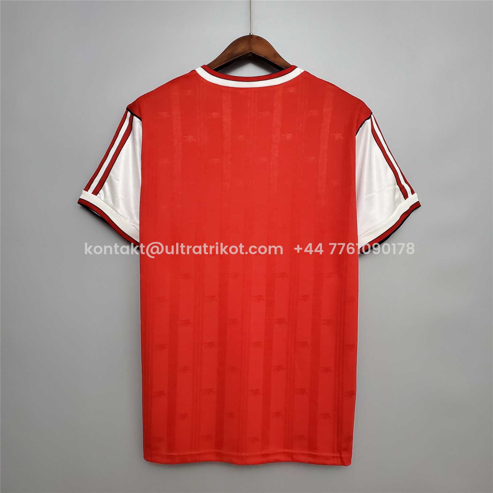 UltraTrikot-Retro Arsenal 86-88 Home Stadium Jersey