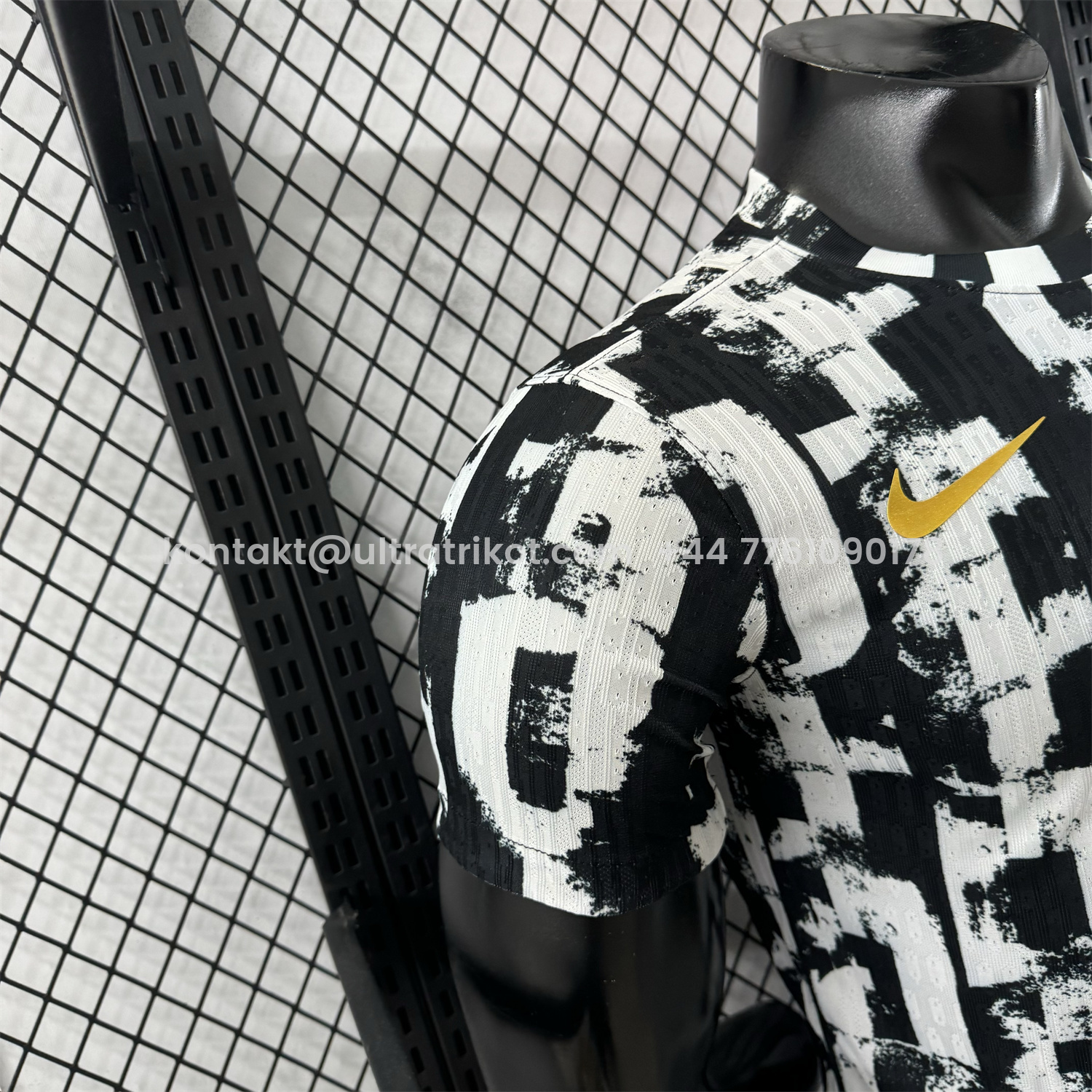 UltraTrikot-Barcelona 25-26 Unsponsored White & Black Letters Special Jersey - Player Version