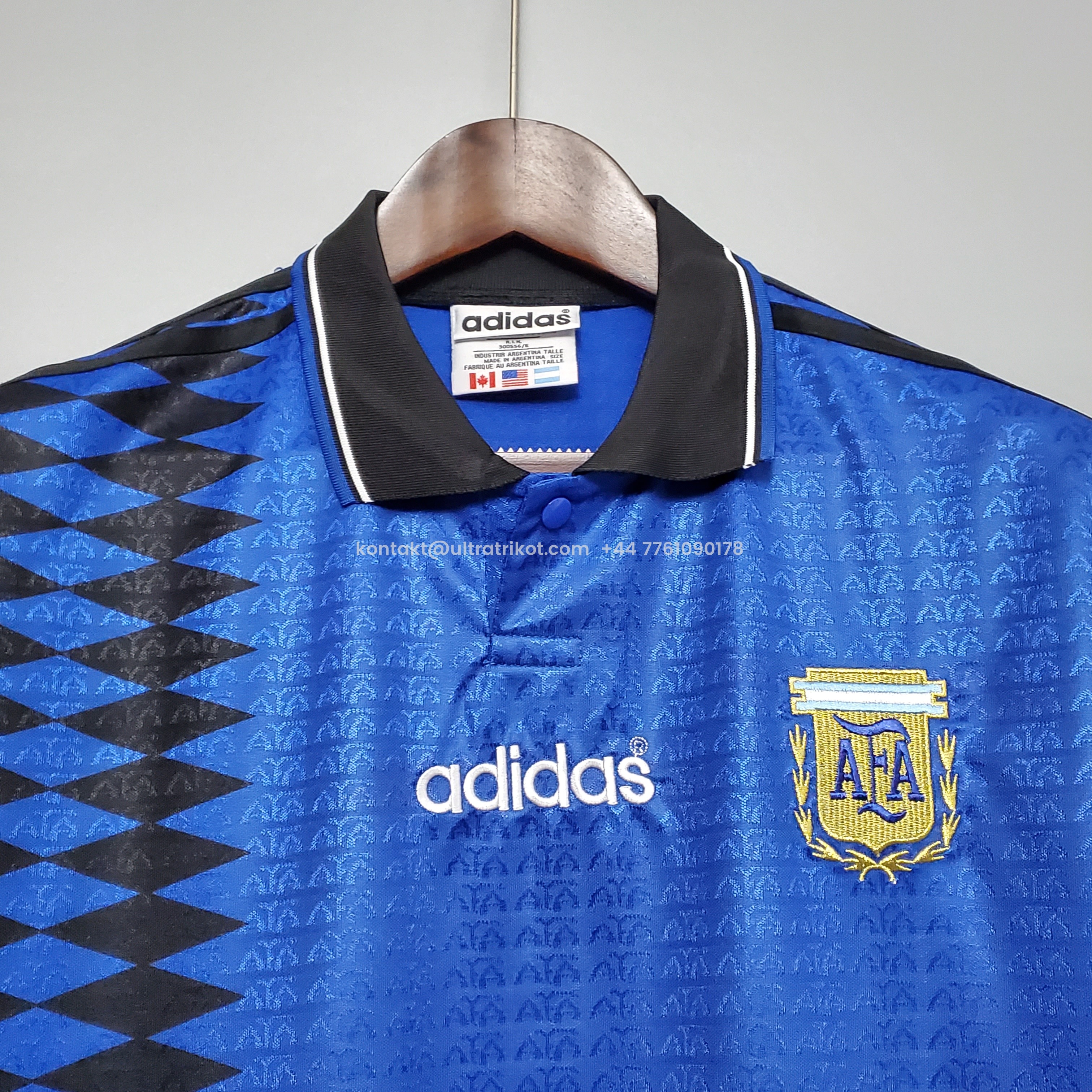 UltraTrikot-Retro Argentina 1994 Away Stadium Jersey