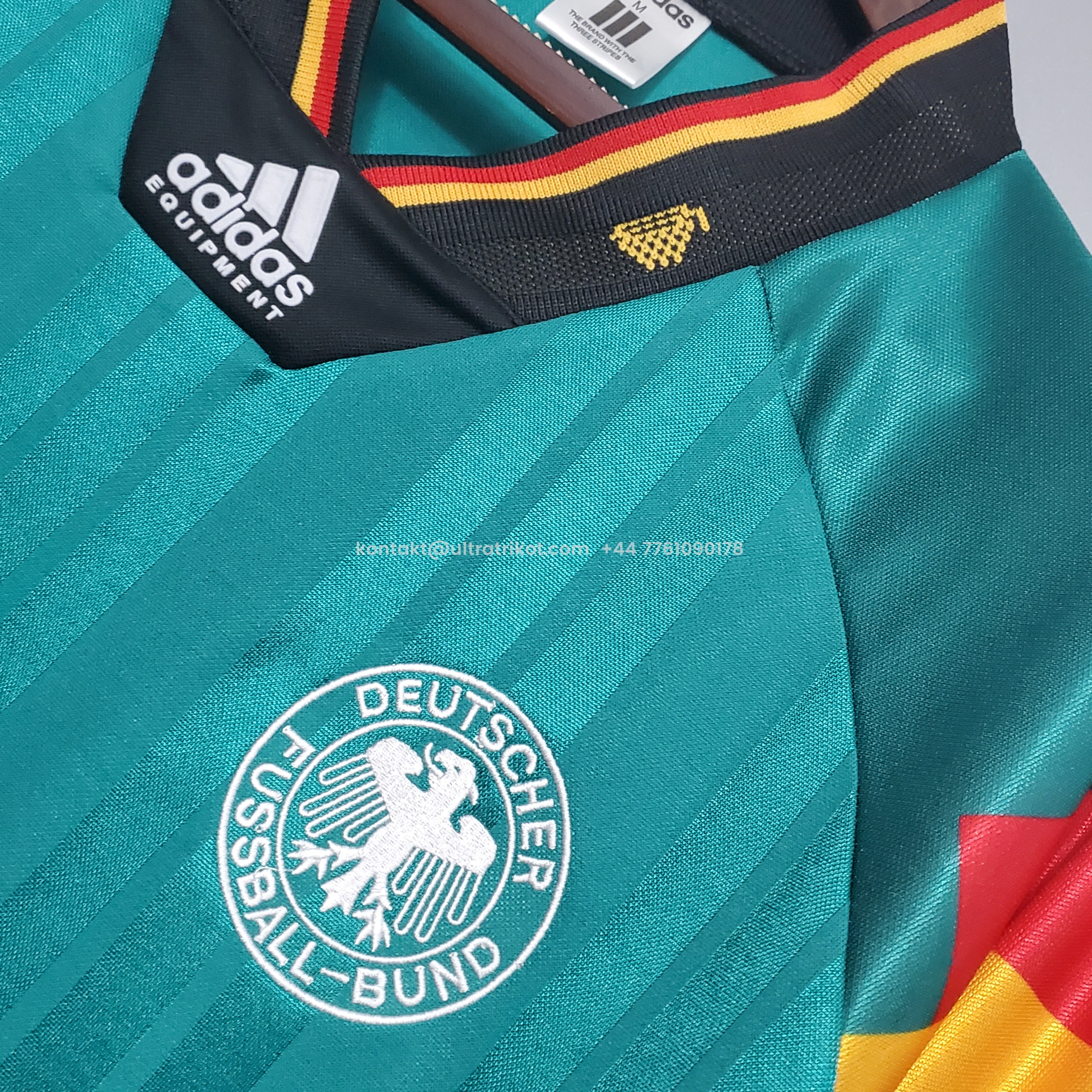 UltraTrikot-Retro Germany 1992 Away Stadium Jersey