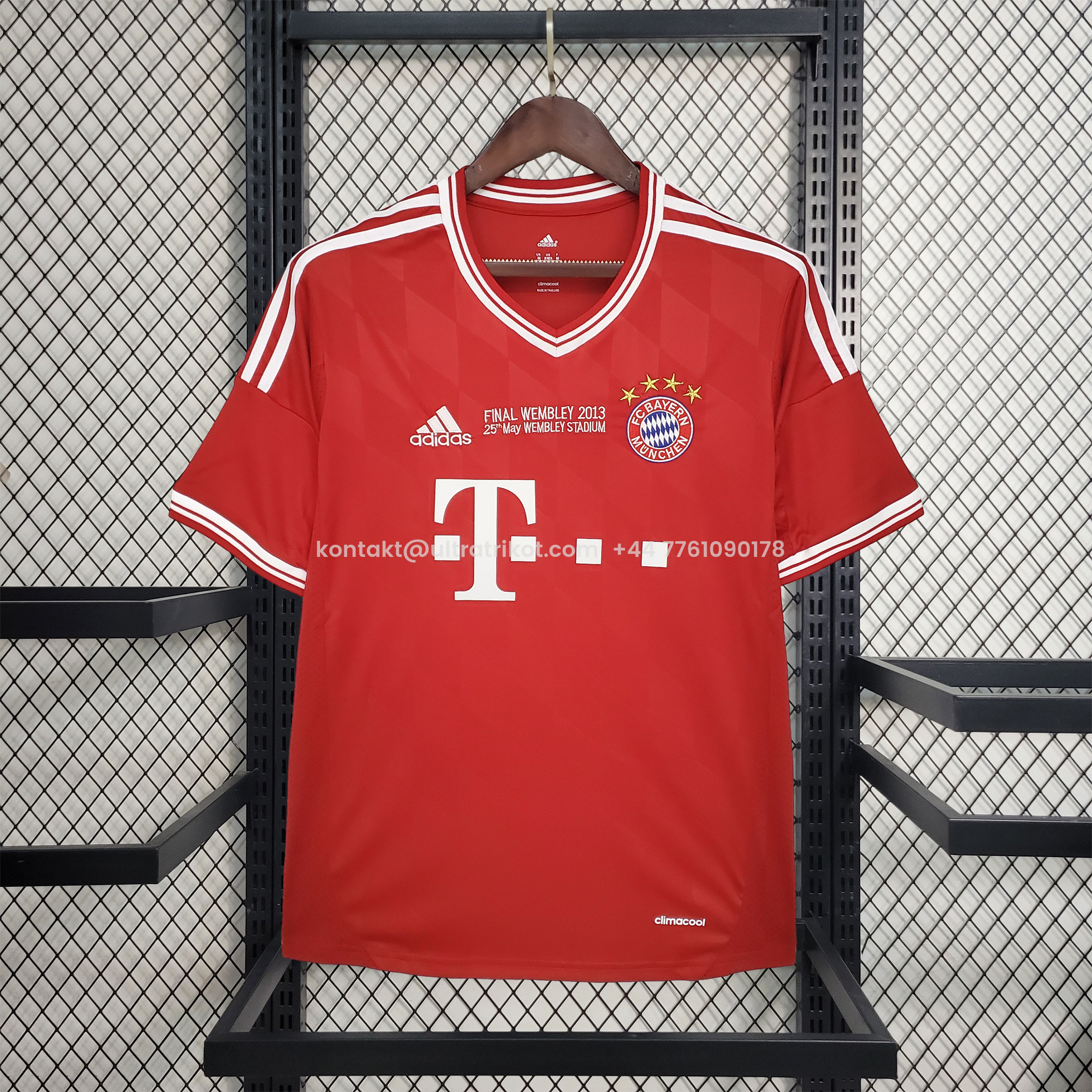 UltraTrikot-Retro Bayern Munich 13-14 Champions League Final Home Stadium Jersey