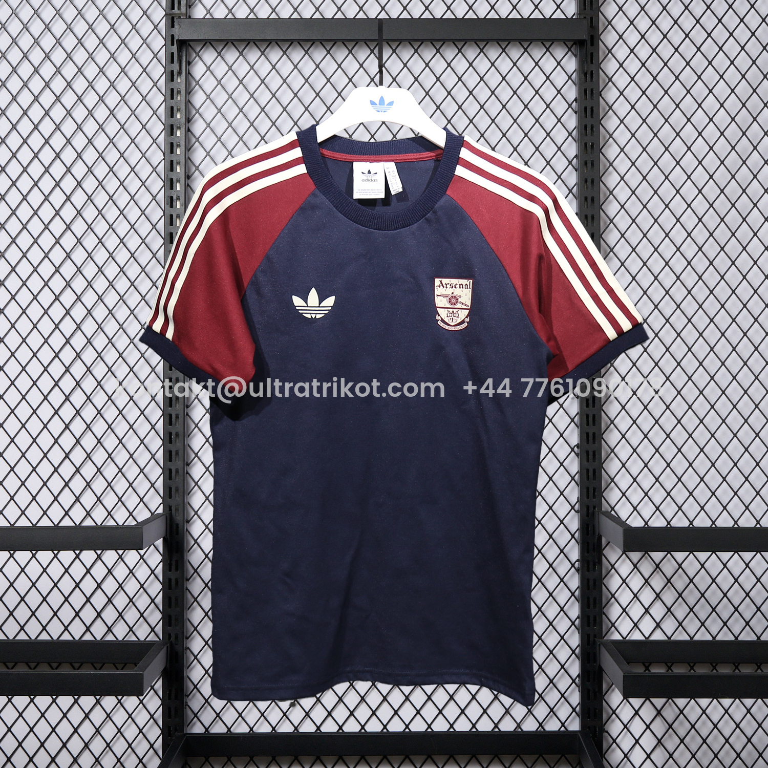 UltraTrikot-Arsenal 25-26 Vintage Originals Dark Blue T-shirts