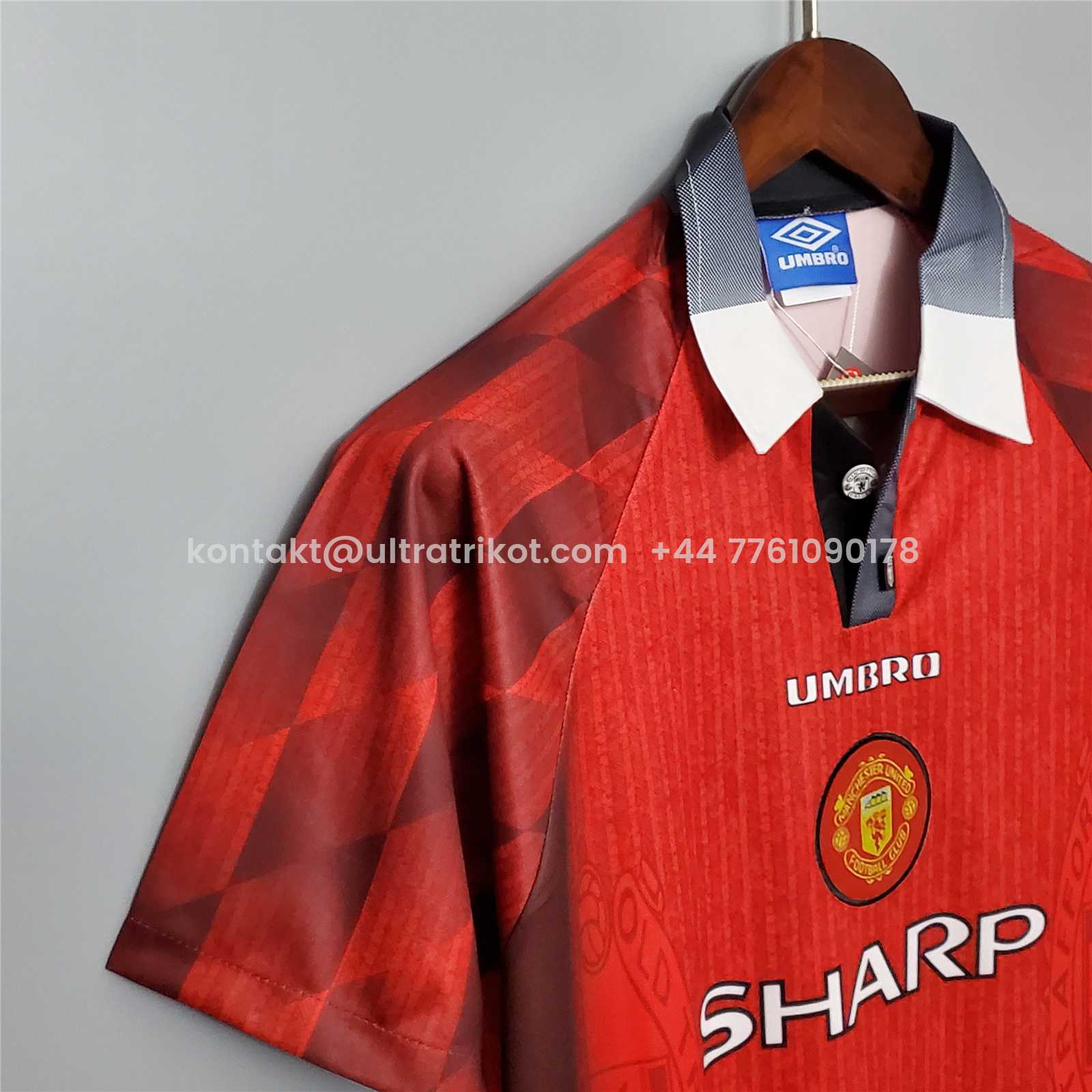 UltraTrikot-Retro Manchester United 96-97 Home Jersey